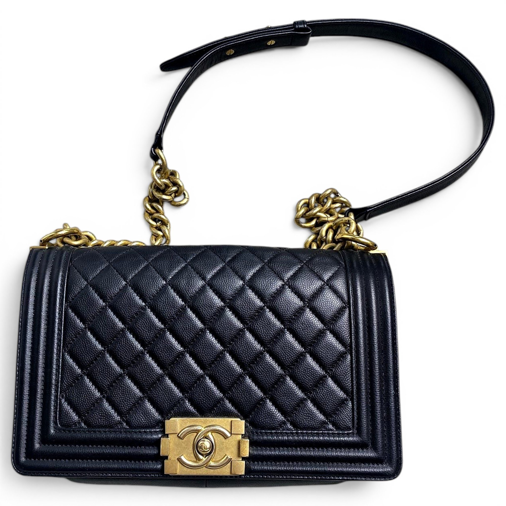 Boy leather handbag