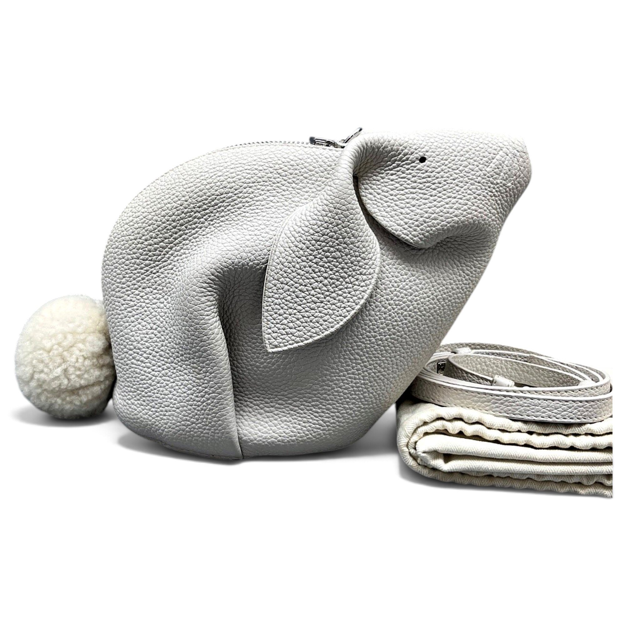 Animals leather handbag