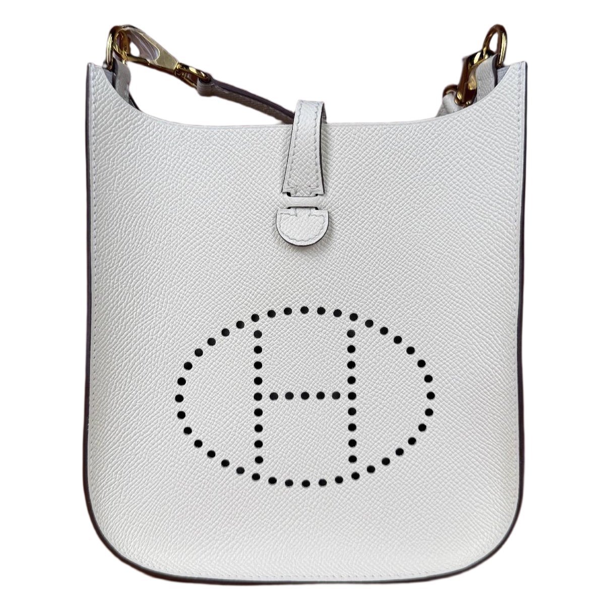 Mini Evelyne leather handbag