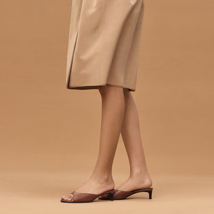 Beige Zénith Wrap Skirt