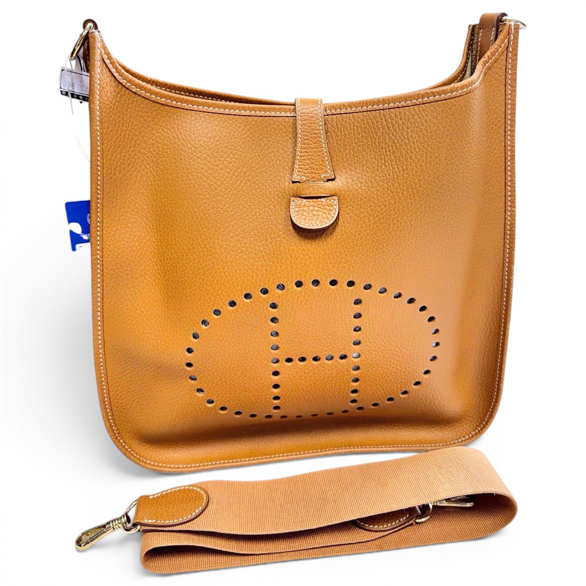 Evelyne leather crossbody bag