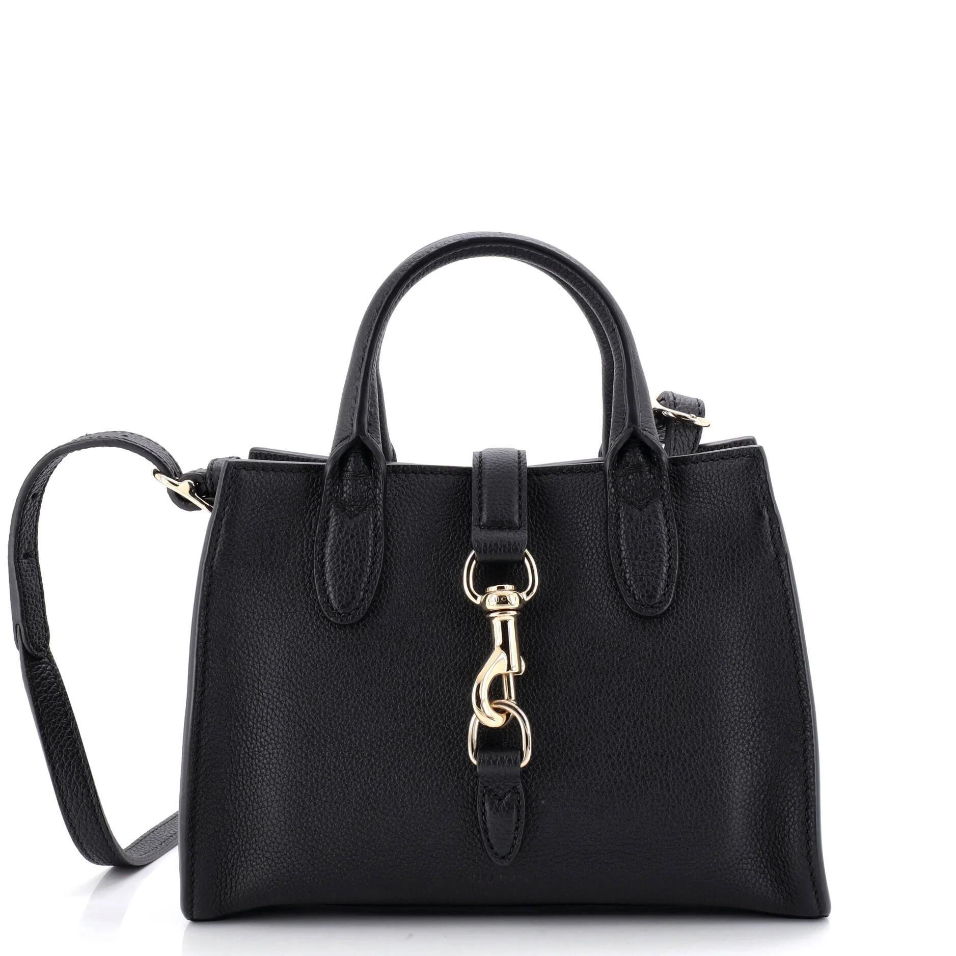 Leather tote