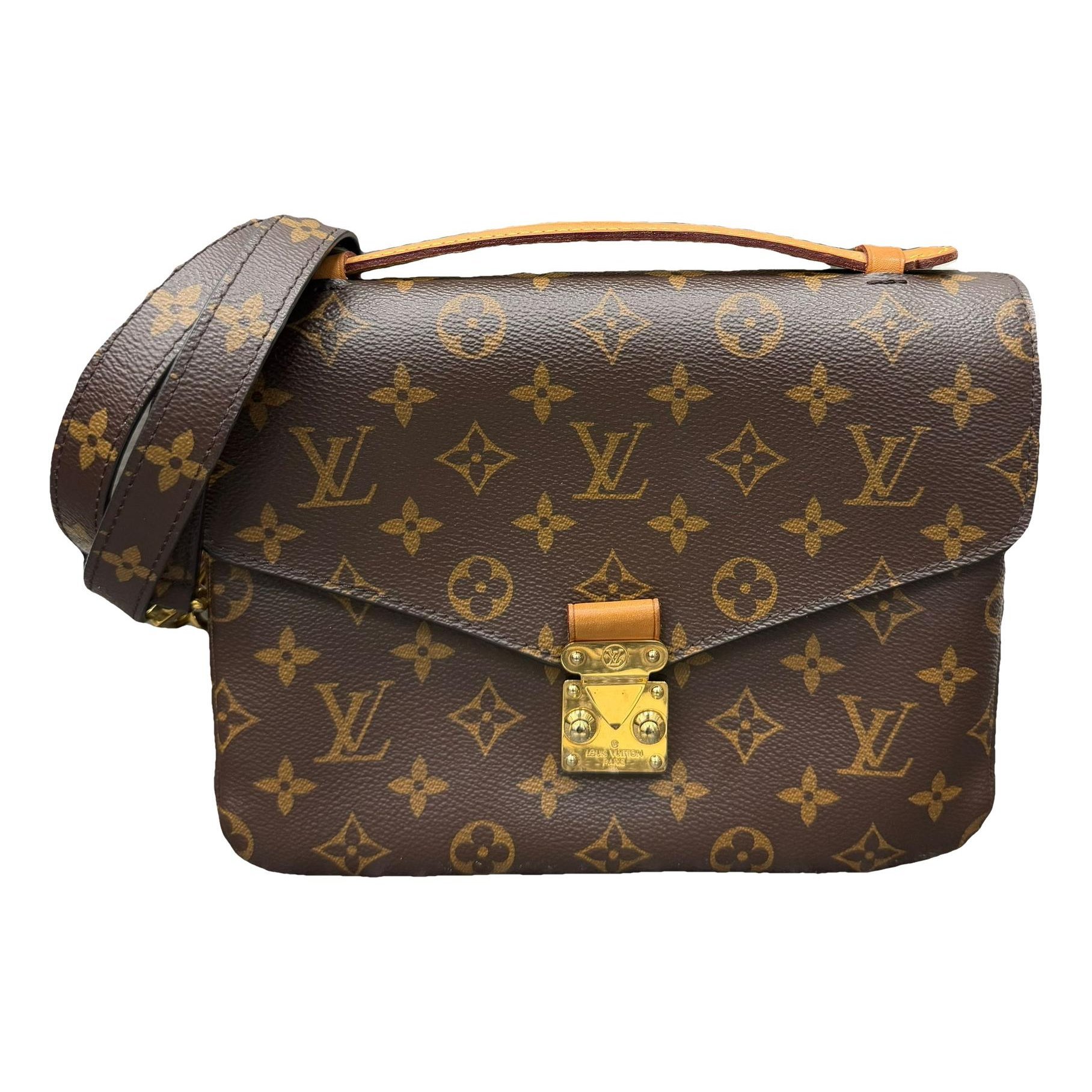 Metis leather handbag