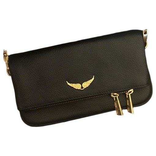 Rock leather crossbody bag