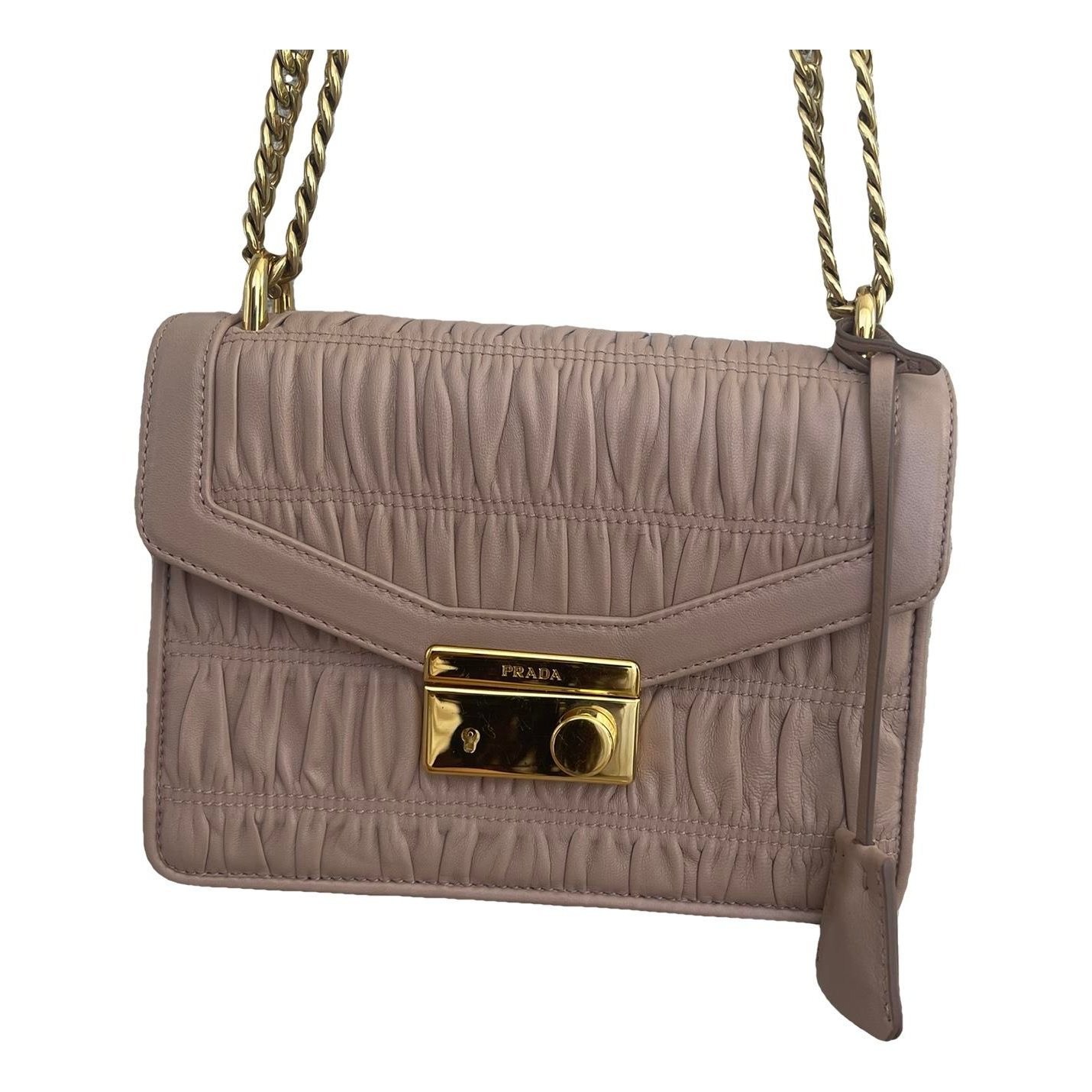 Sound leather handbag