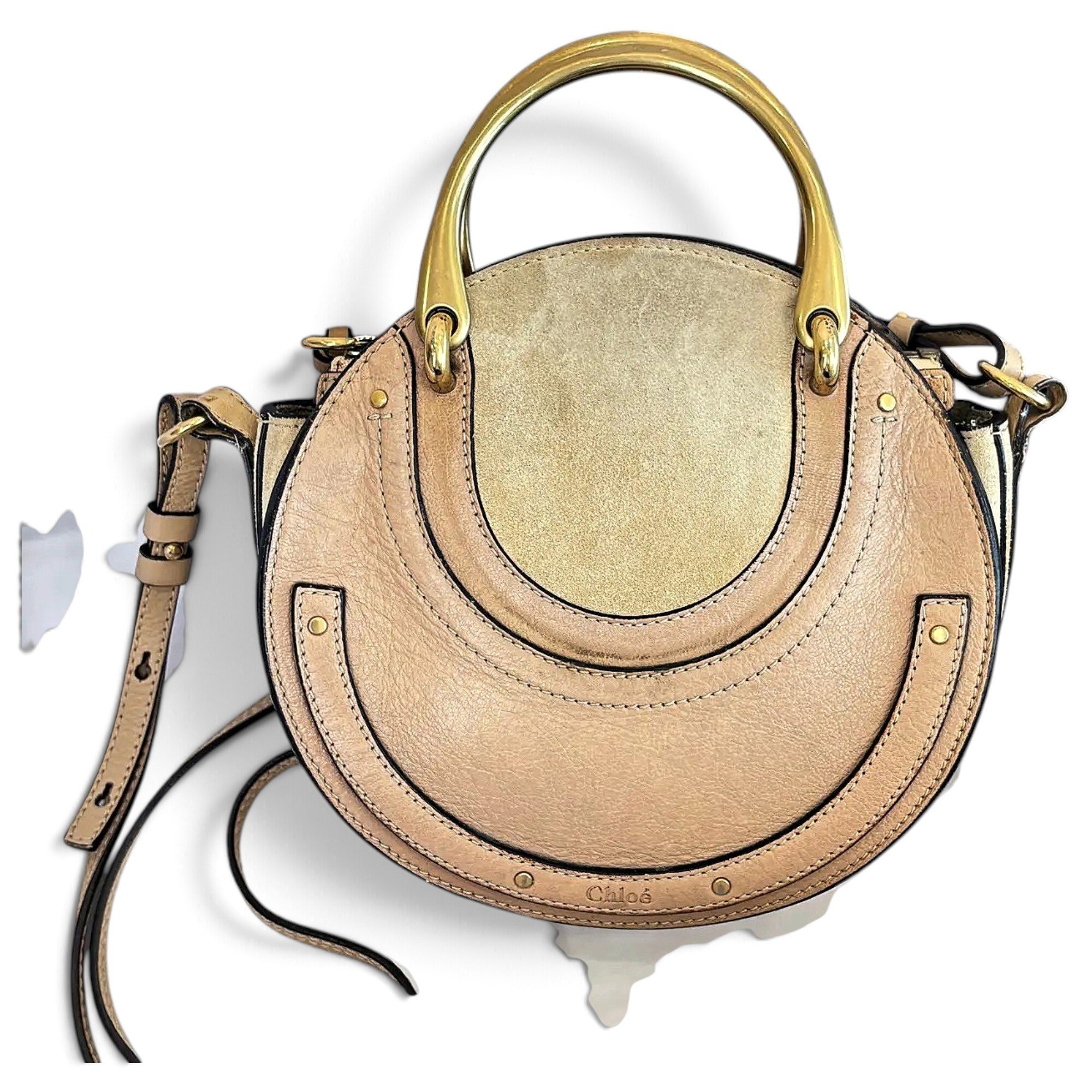 Pixie leather crossbody bag