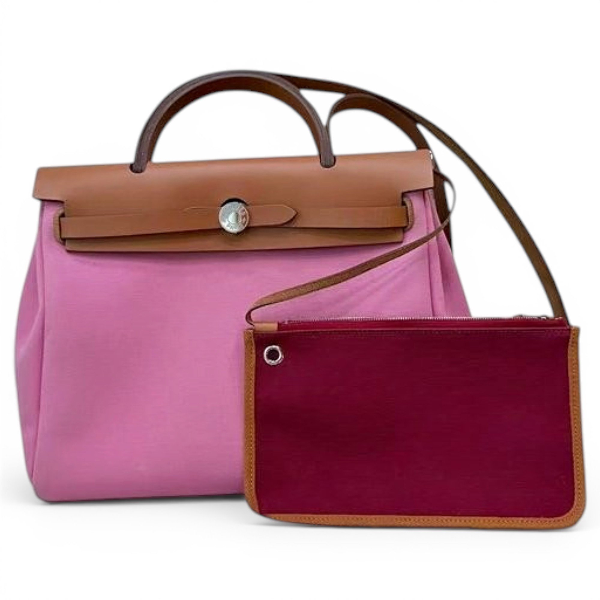 Herbag leather handbag