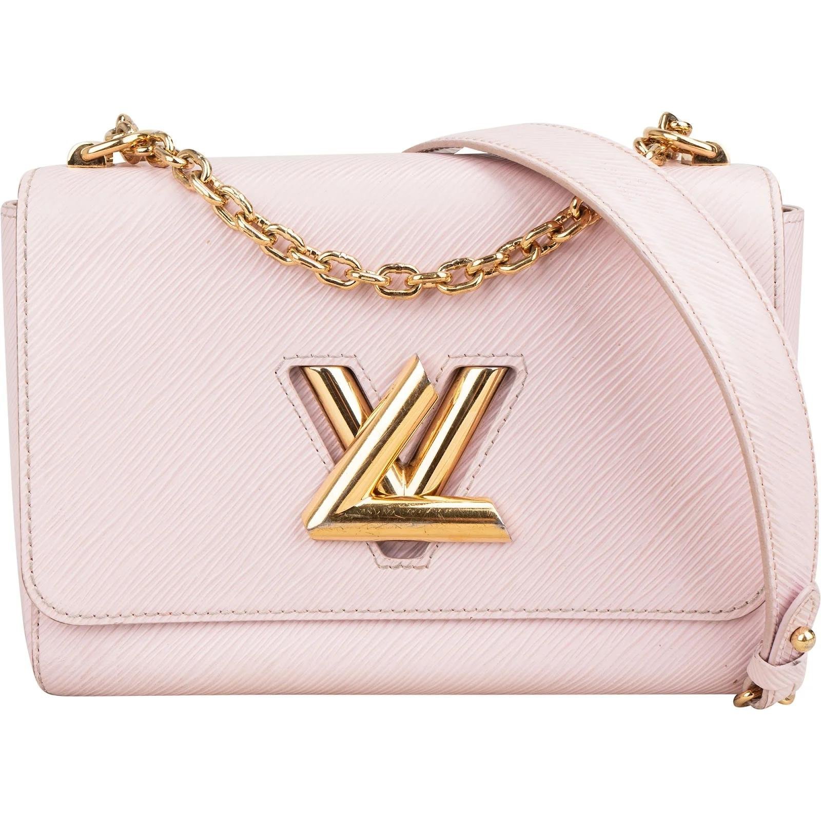 Twist leather crossbody bag