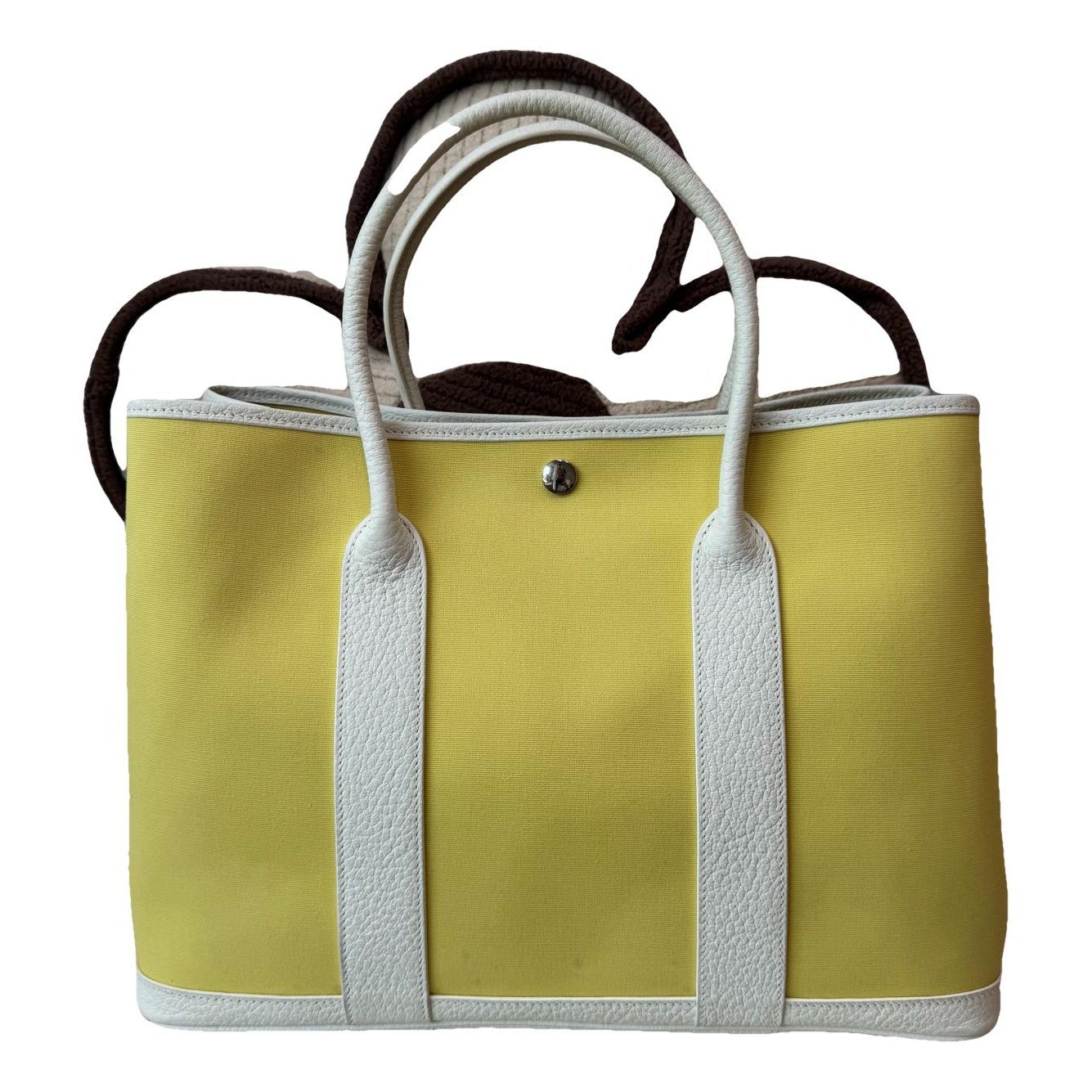 Garden Party leather handbag