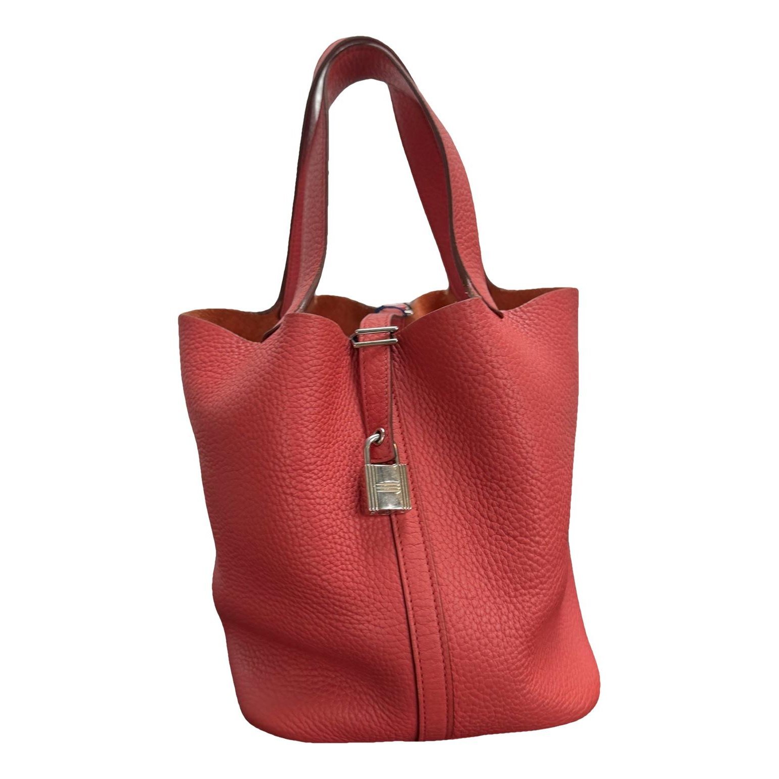 Picotin leather handbag