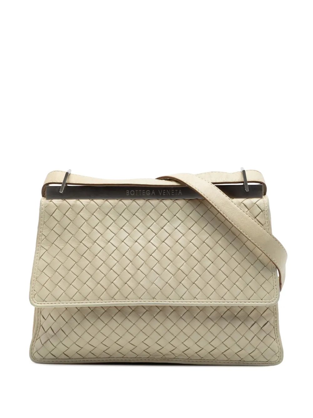 20th Century Nappa Intrecciato Frame crossbody bag