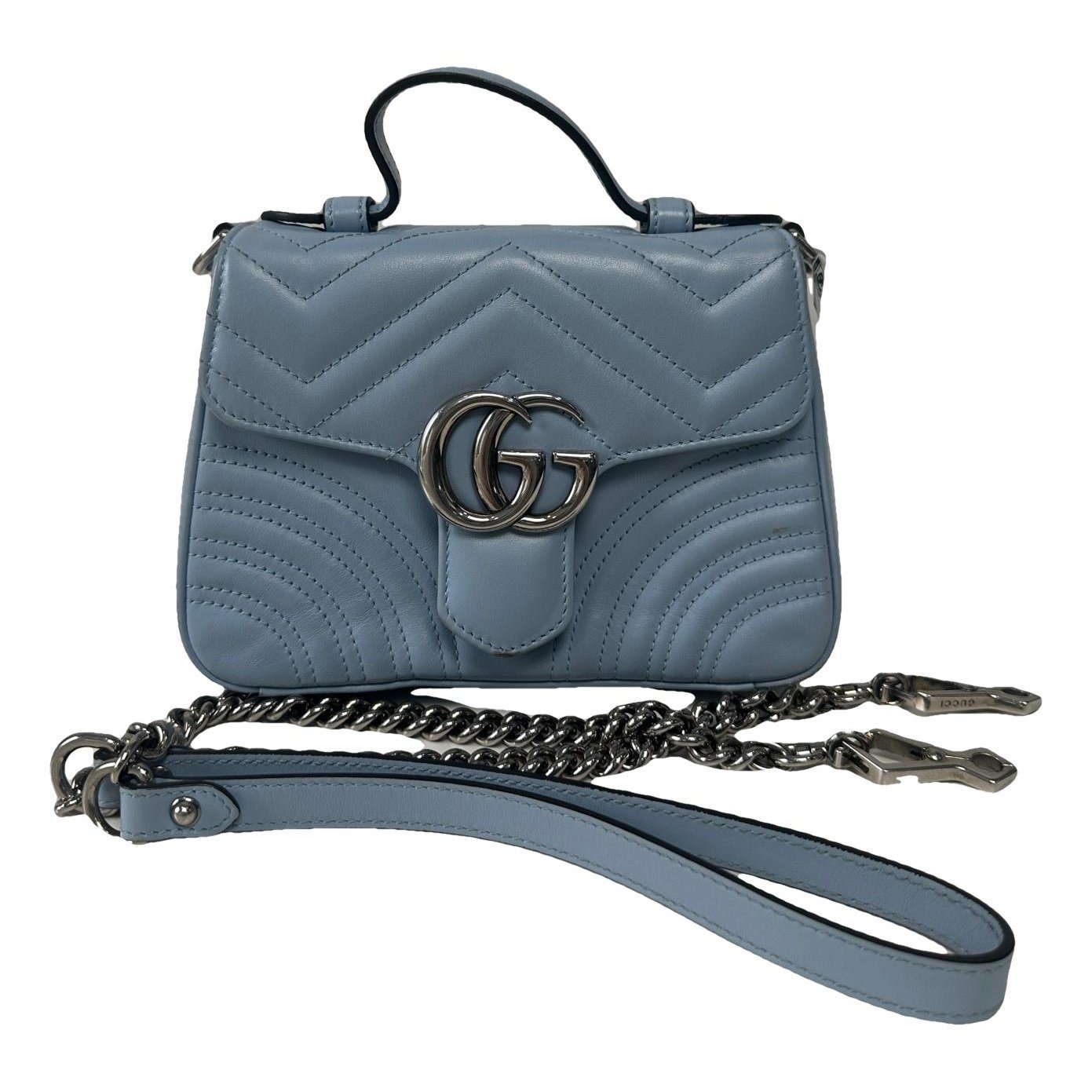 GG Marmont Flap leather handbag