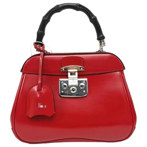 Lady Lock leather handbag