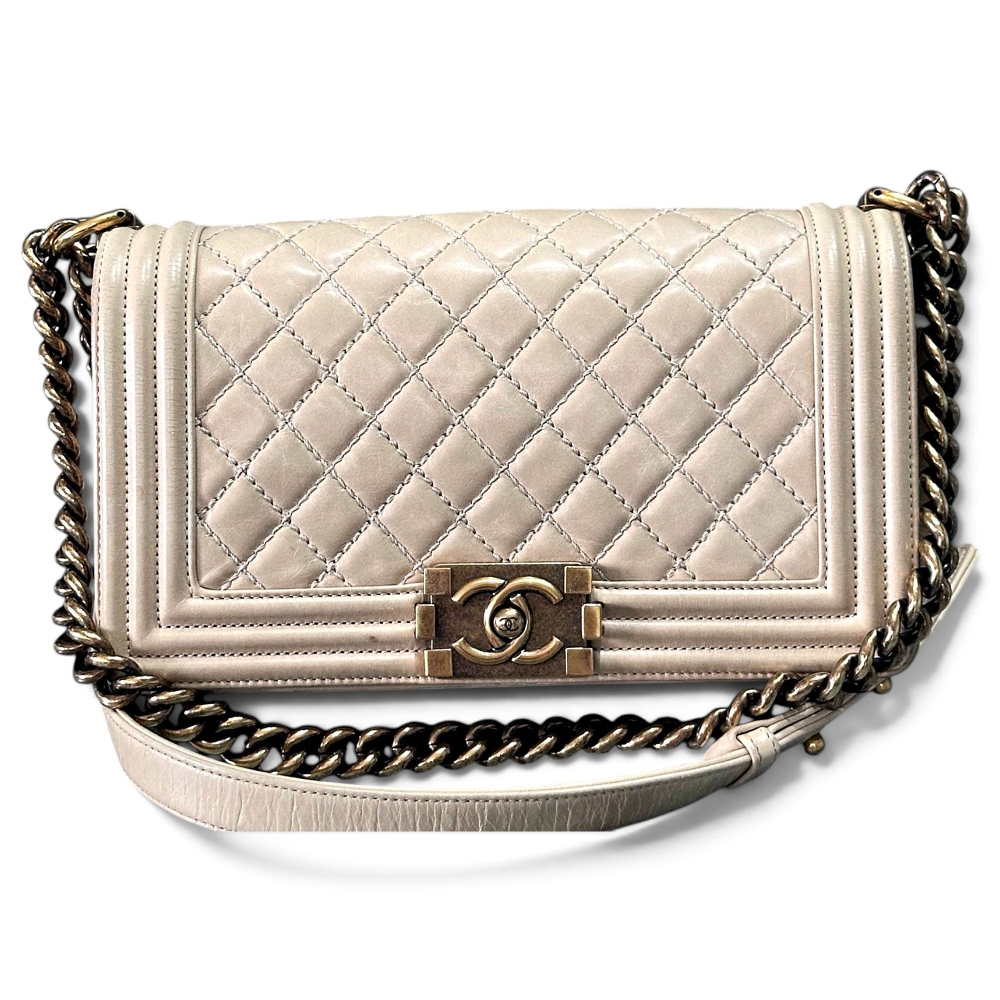 Boy leather handbag
