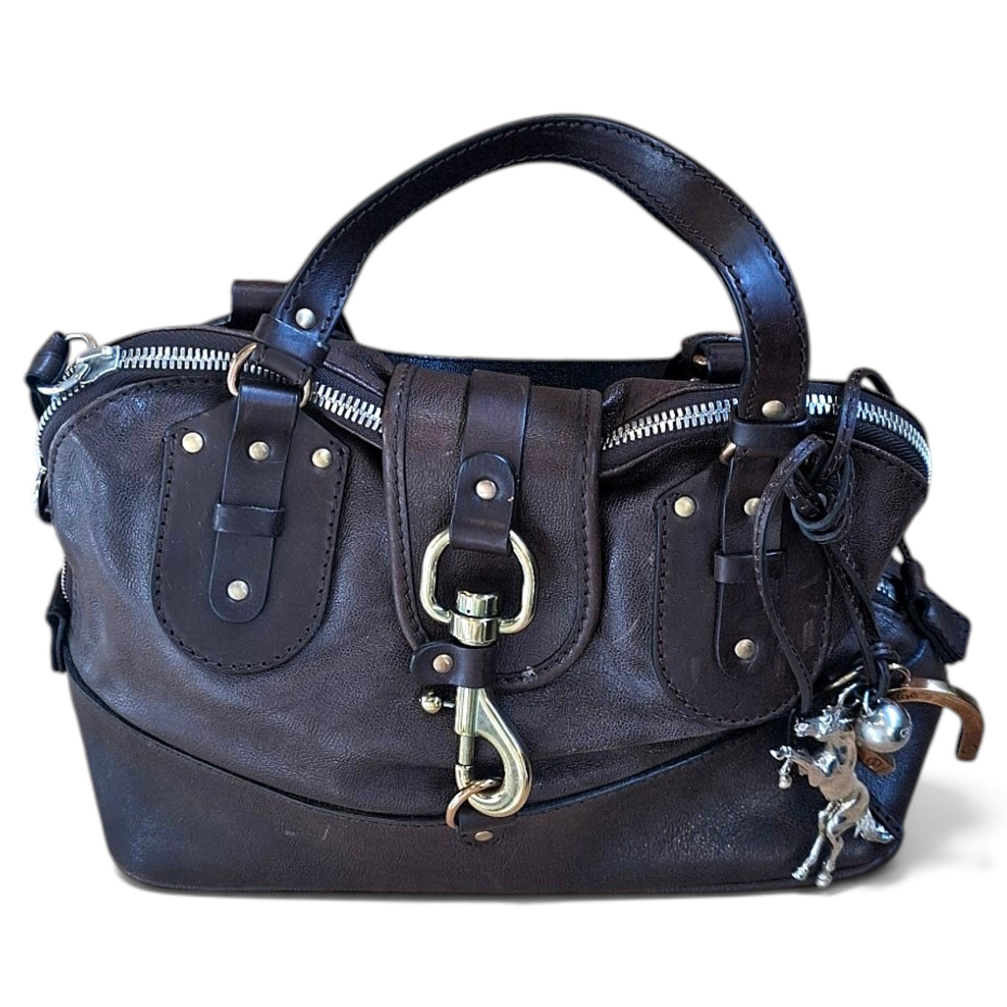 Marcie leather handbag