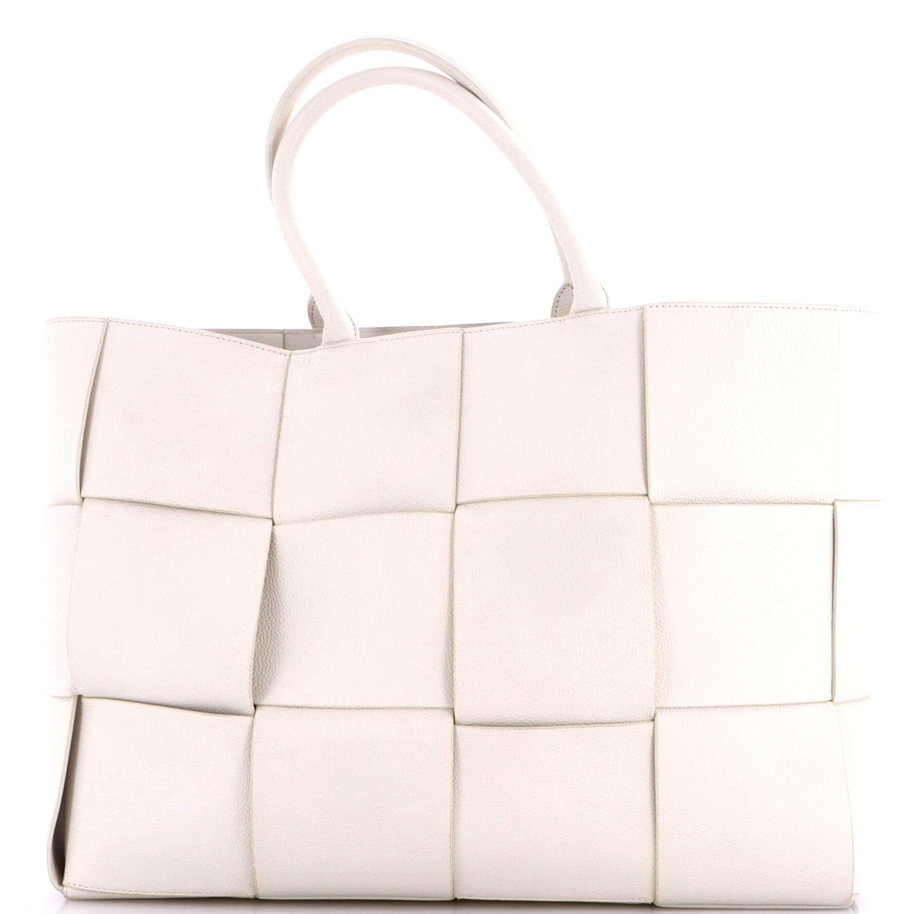 Arco Tote Maxi Intrecciato Leather Large