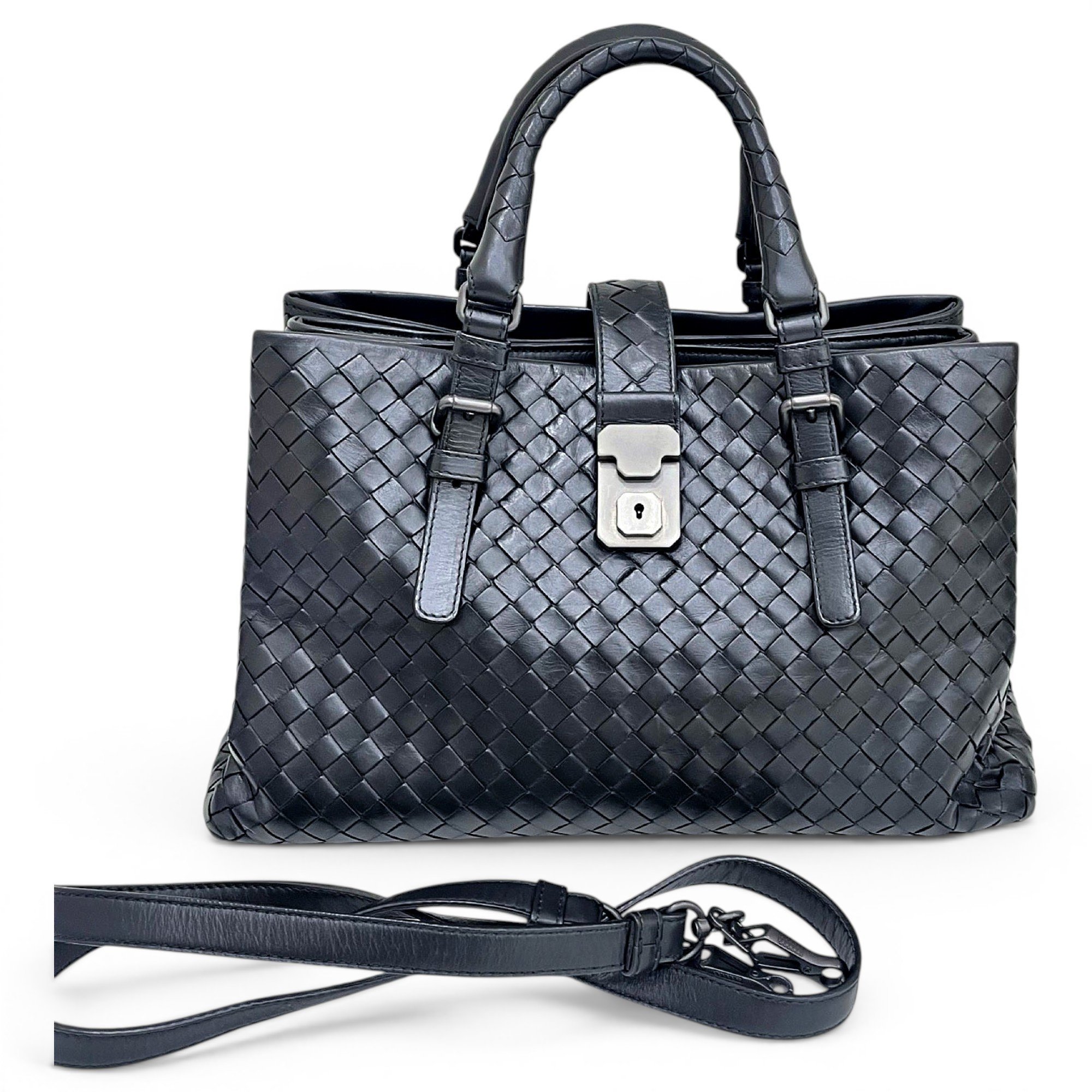 Roma leather handbag