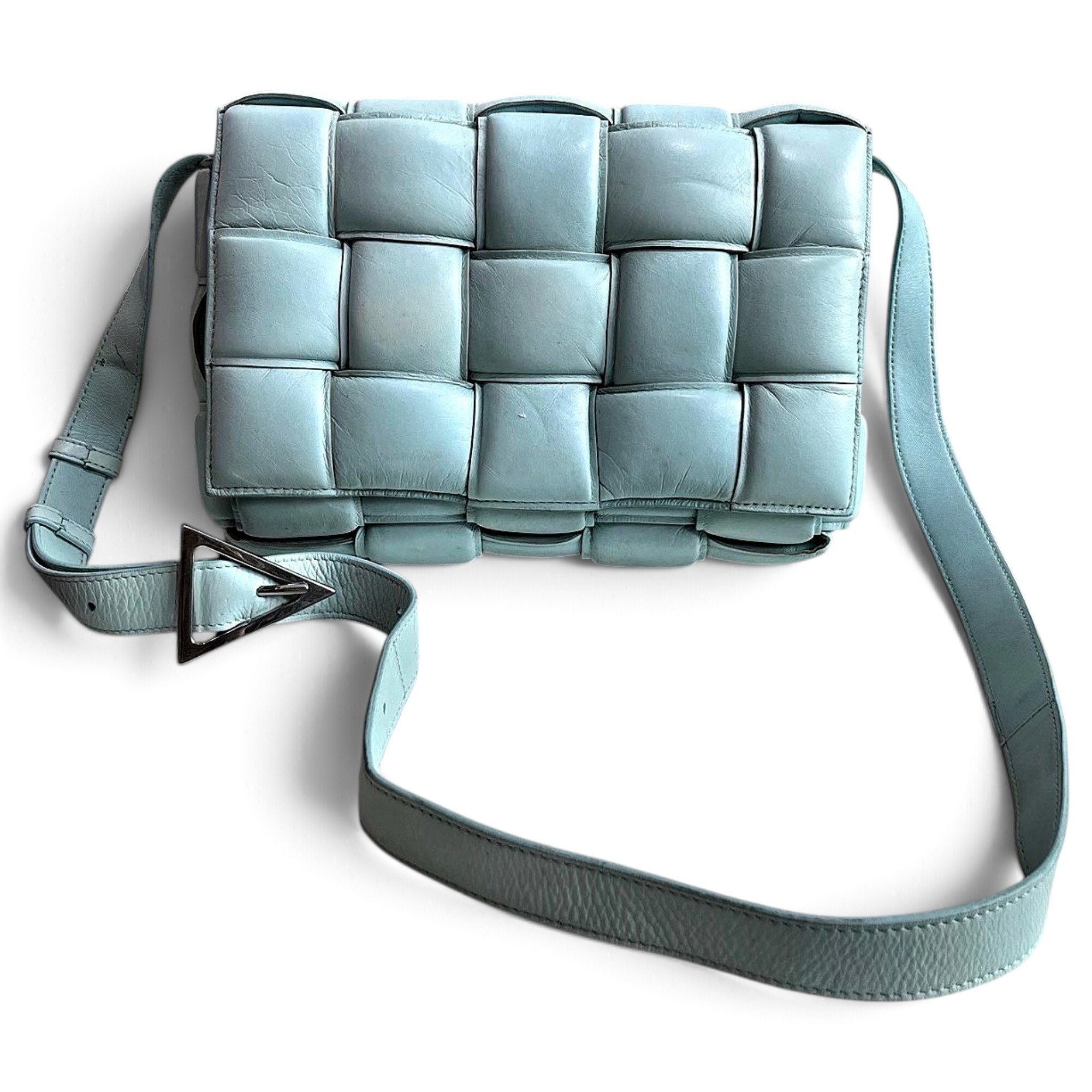 Cassette Padded leather crossbody bag