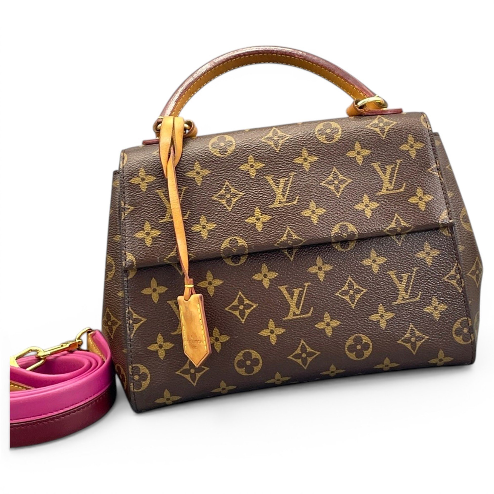 Cluny leather handbag