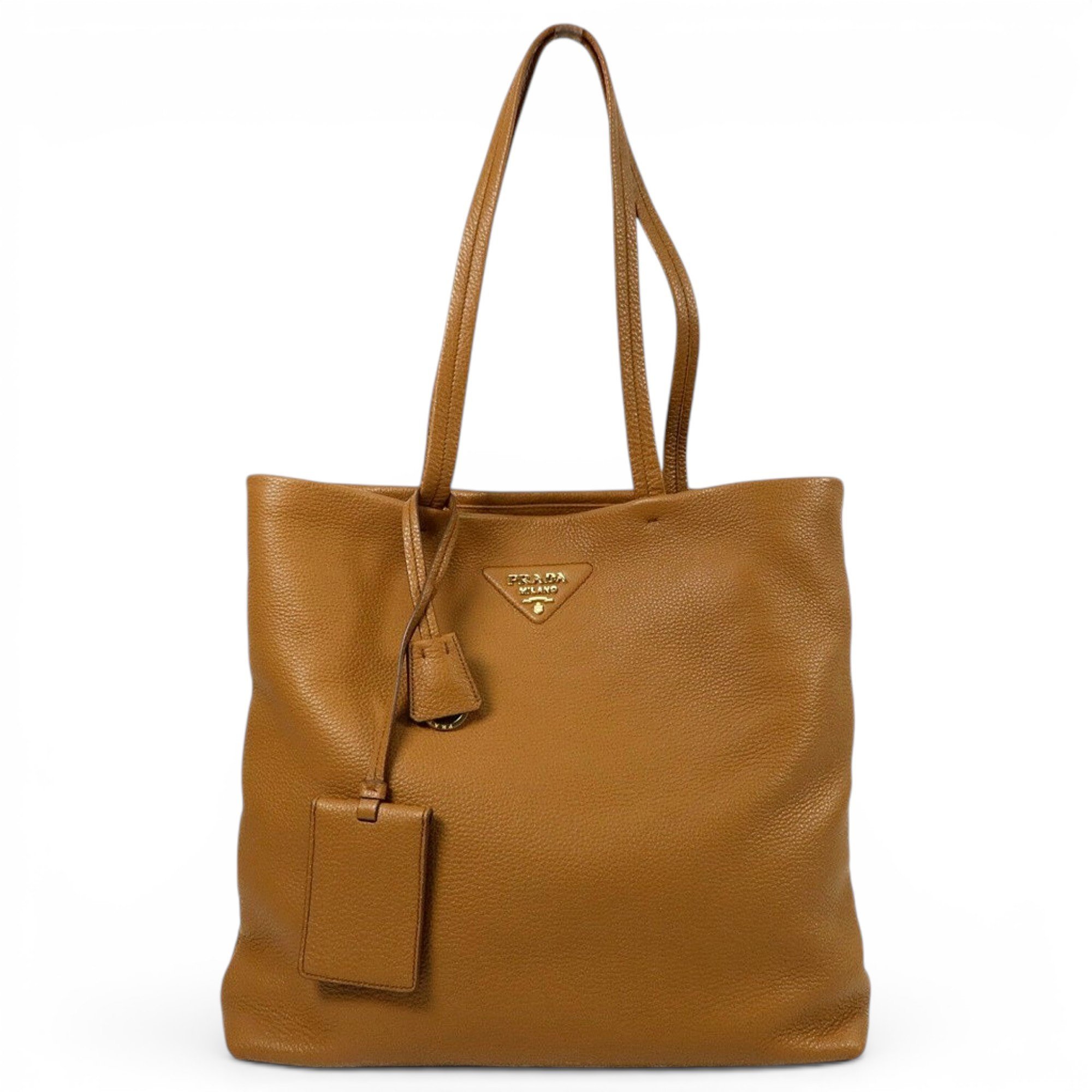 Leather tote