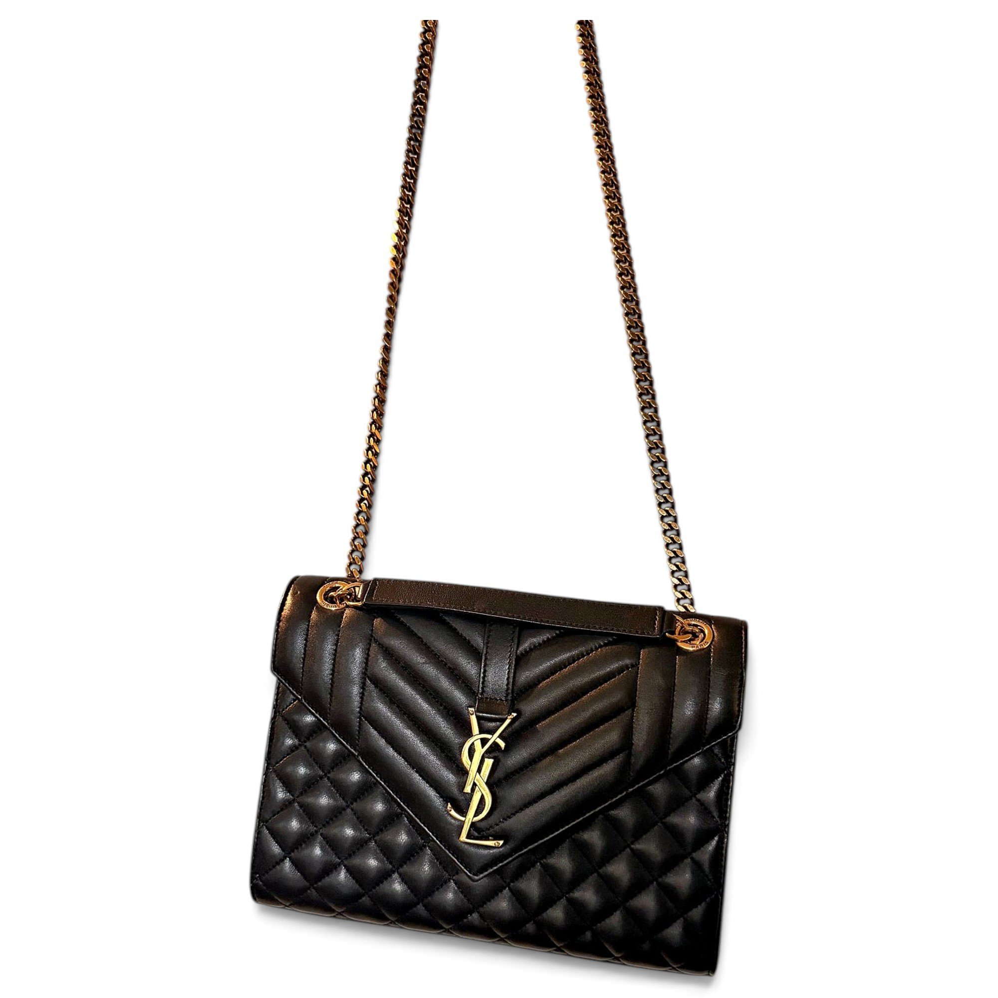 Collége monogramme leather handbag