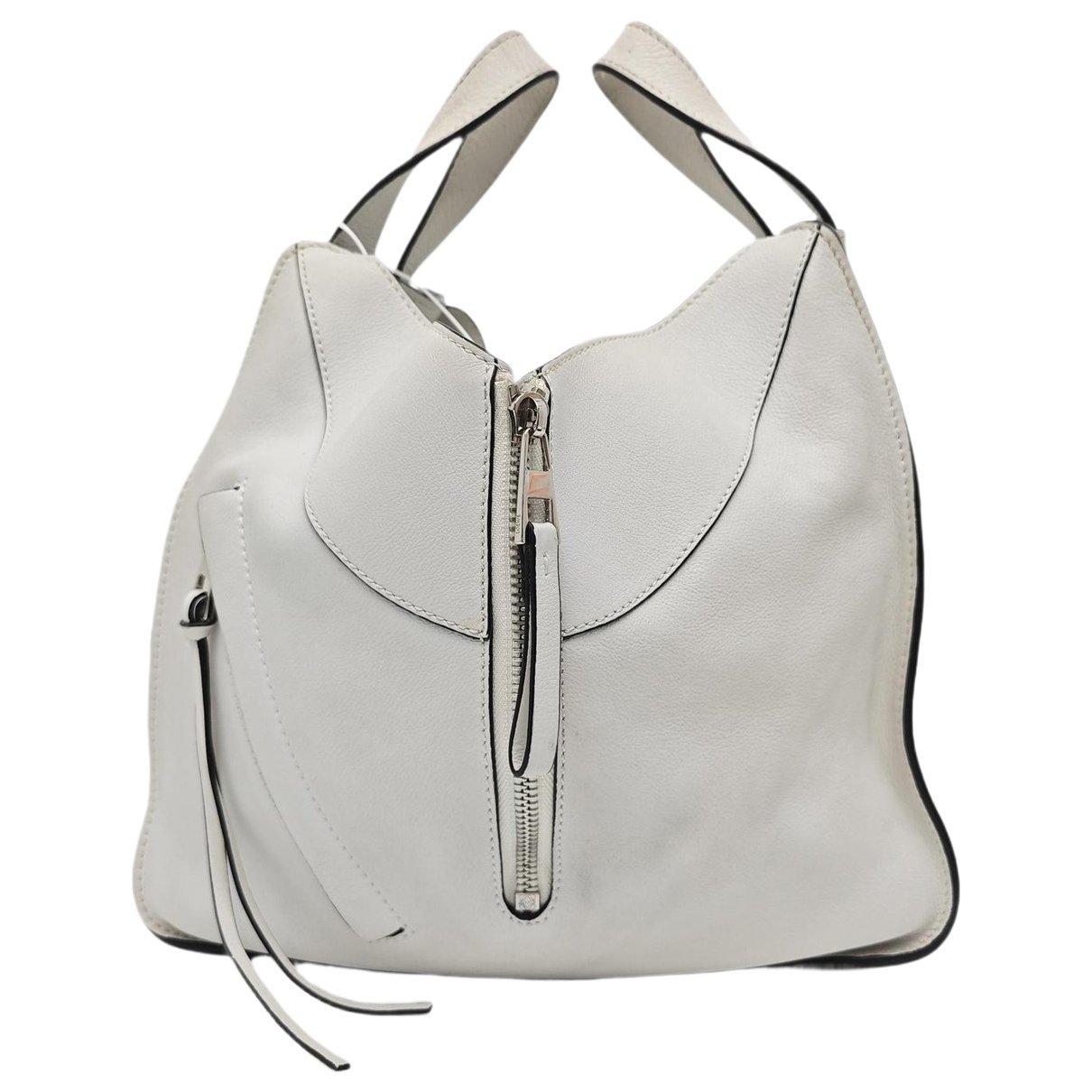 Hammock leather handbag