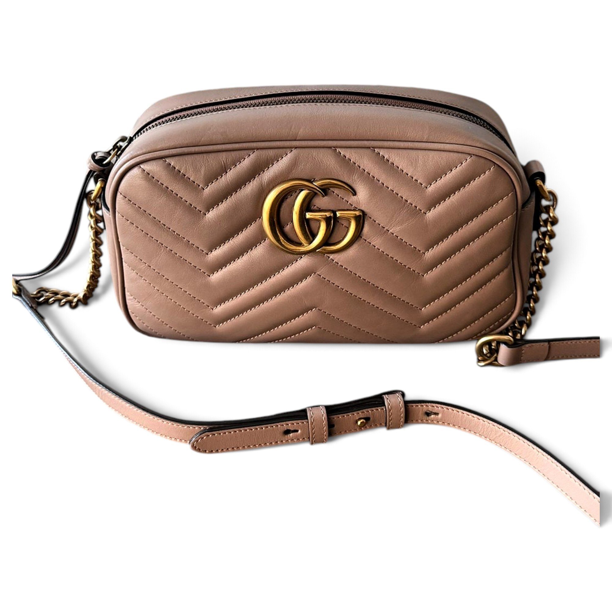 GG Marmont leather crossbody bag