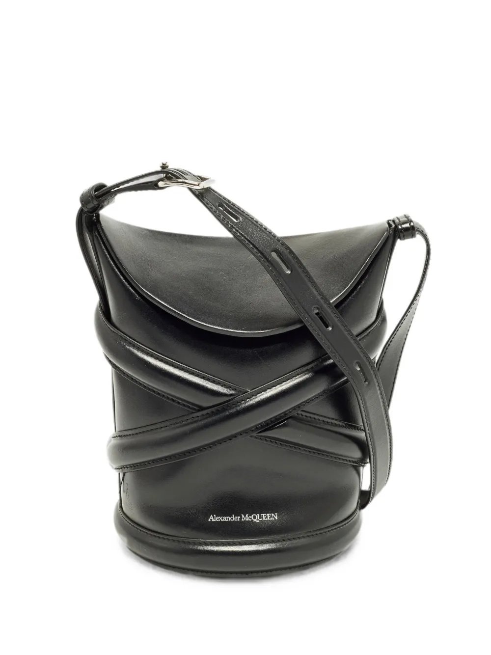 Alexander McQueen The Curve bucket bag