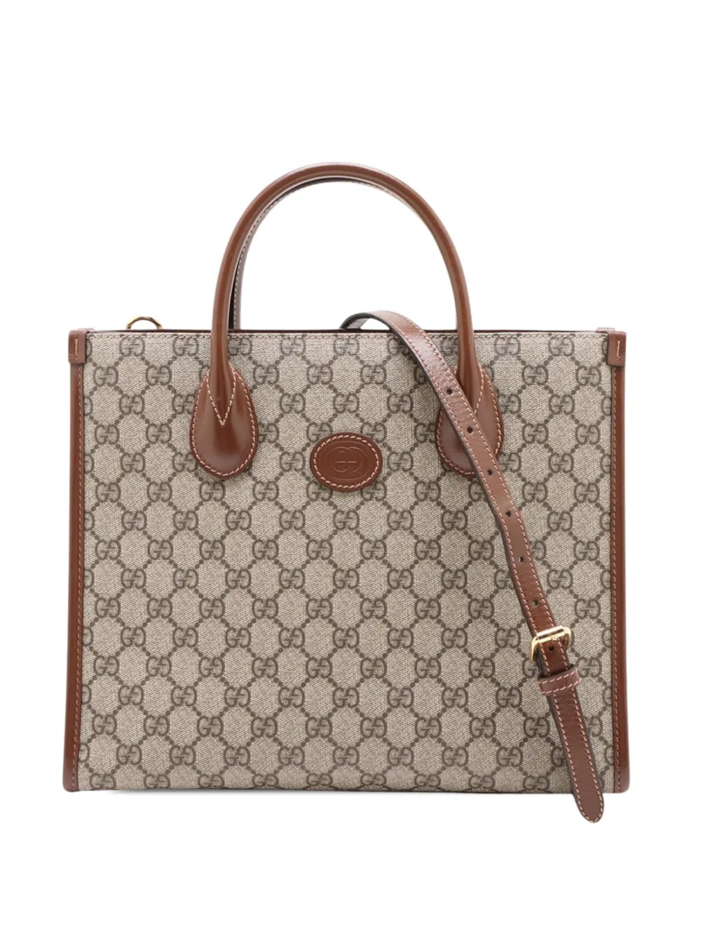 2000-2015 Small GG Supreme Interlocking G Tote satchel