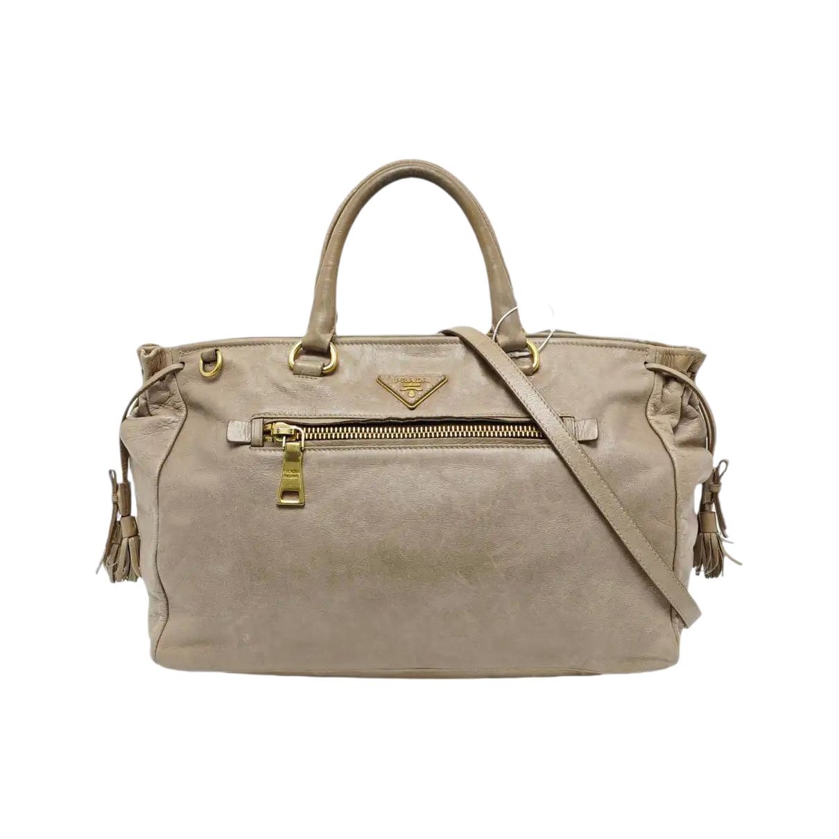 Leather handbag