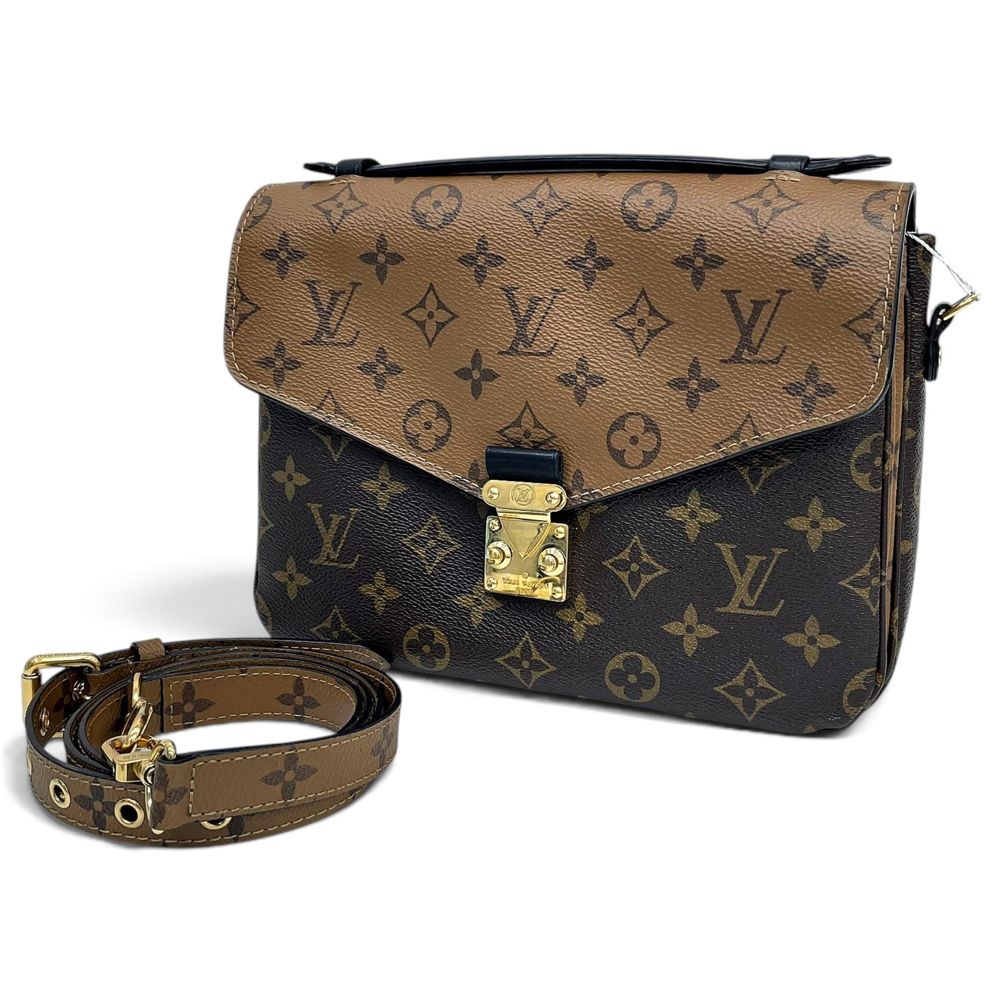 Metis leather handbag