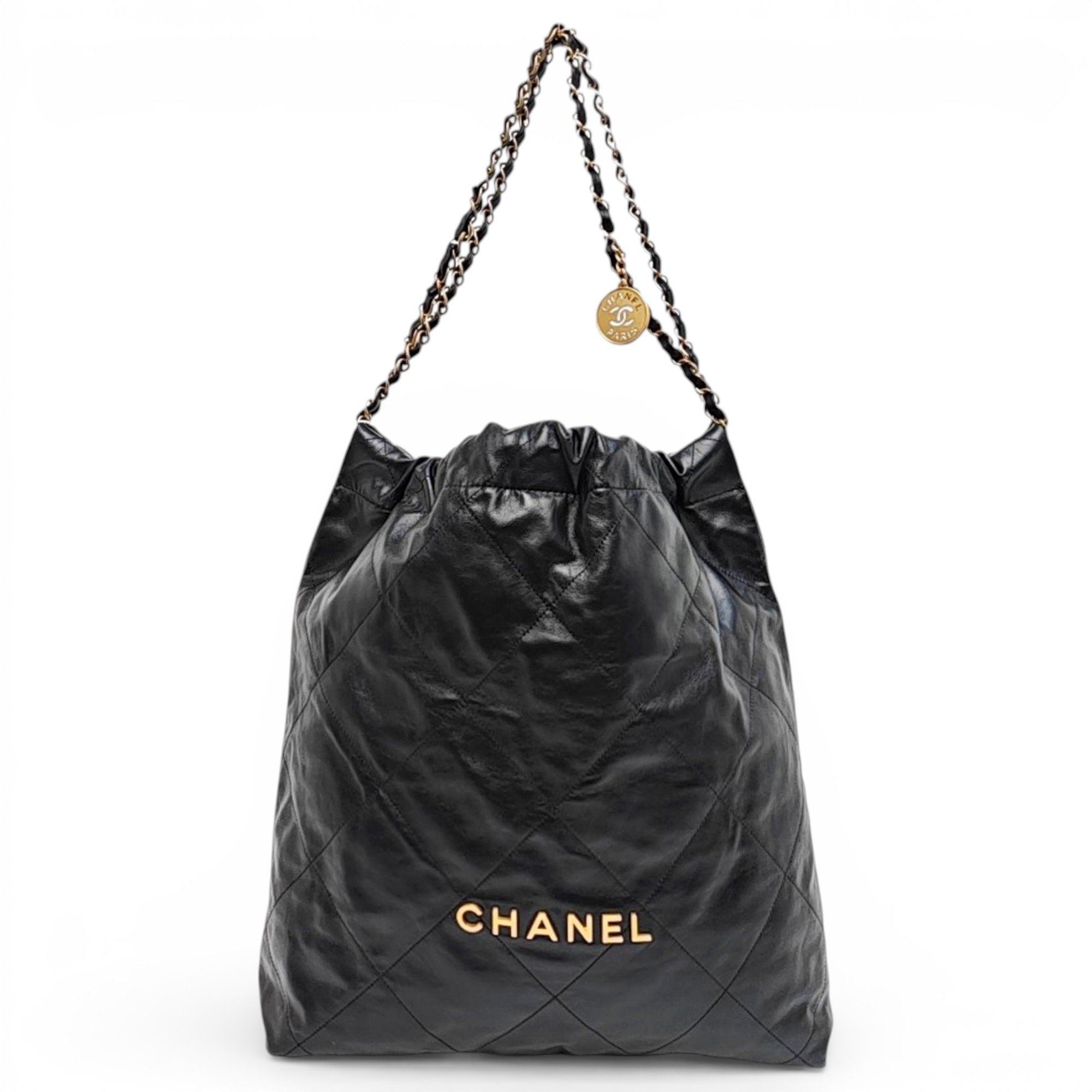 Chanel 22 leather handbag