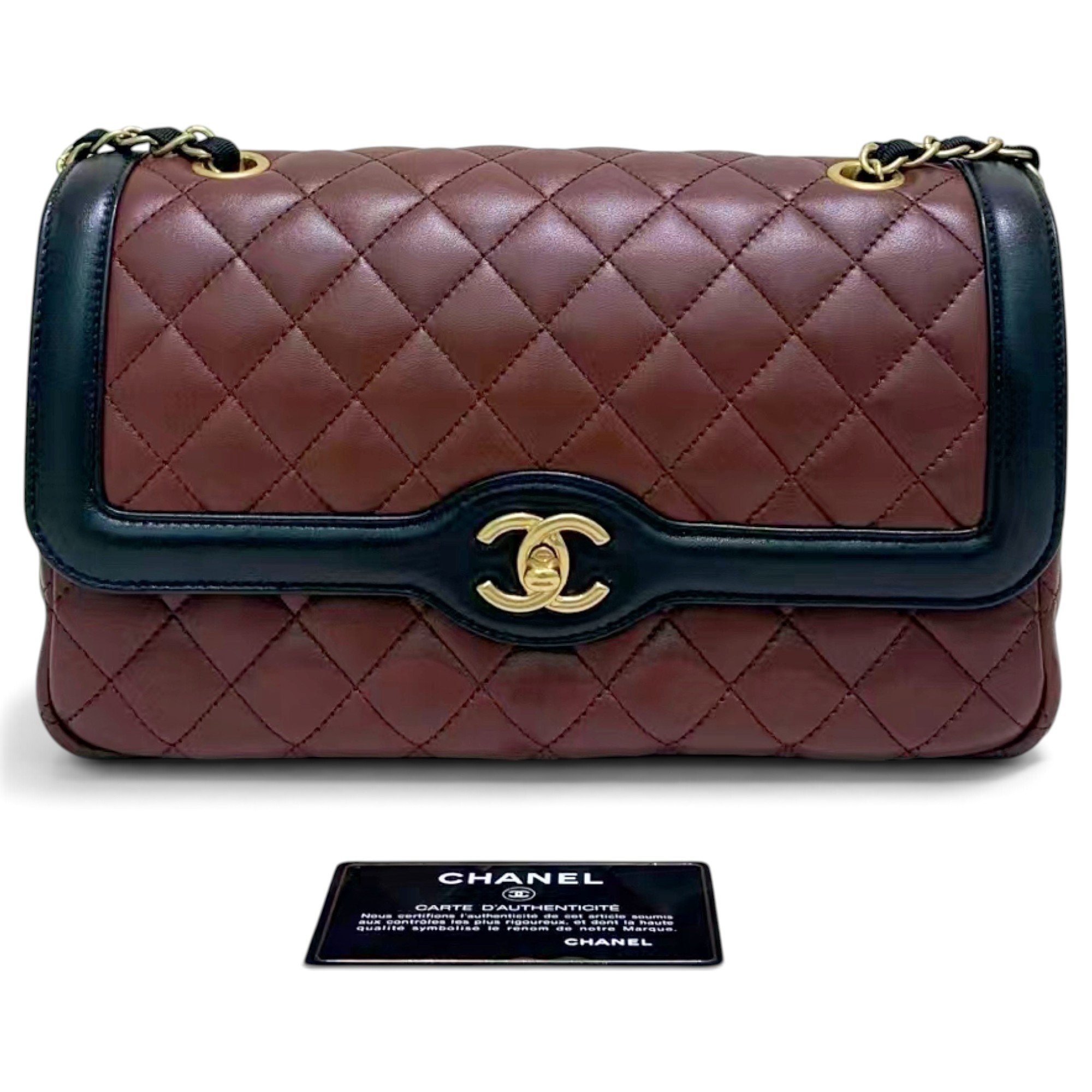 Leather handbag