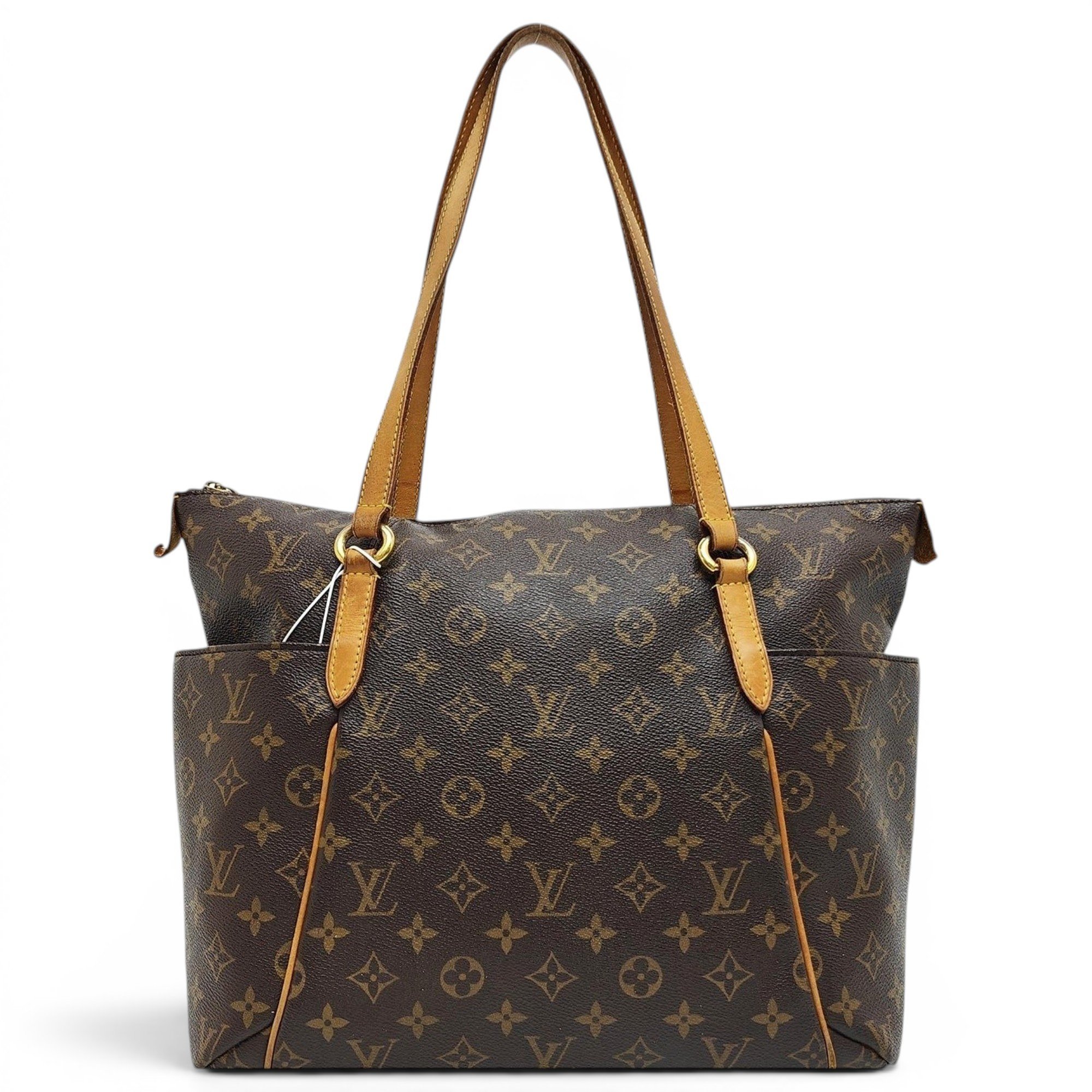 Totally leather handbag