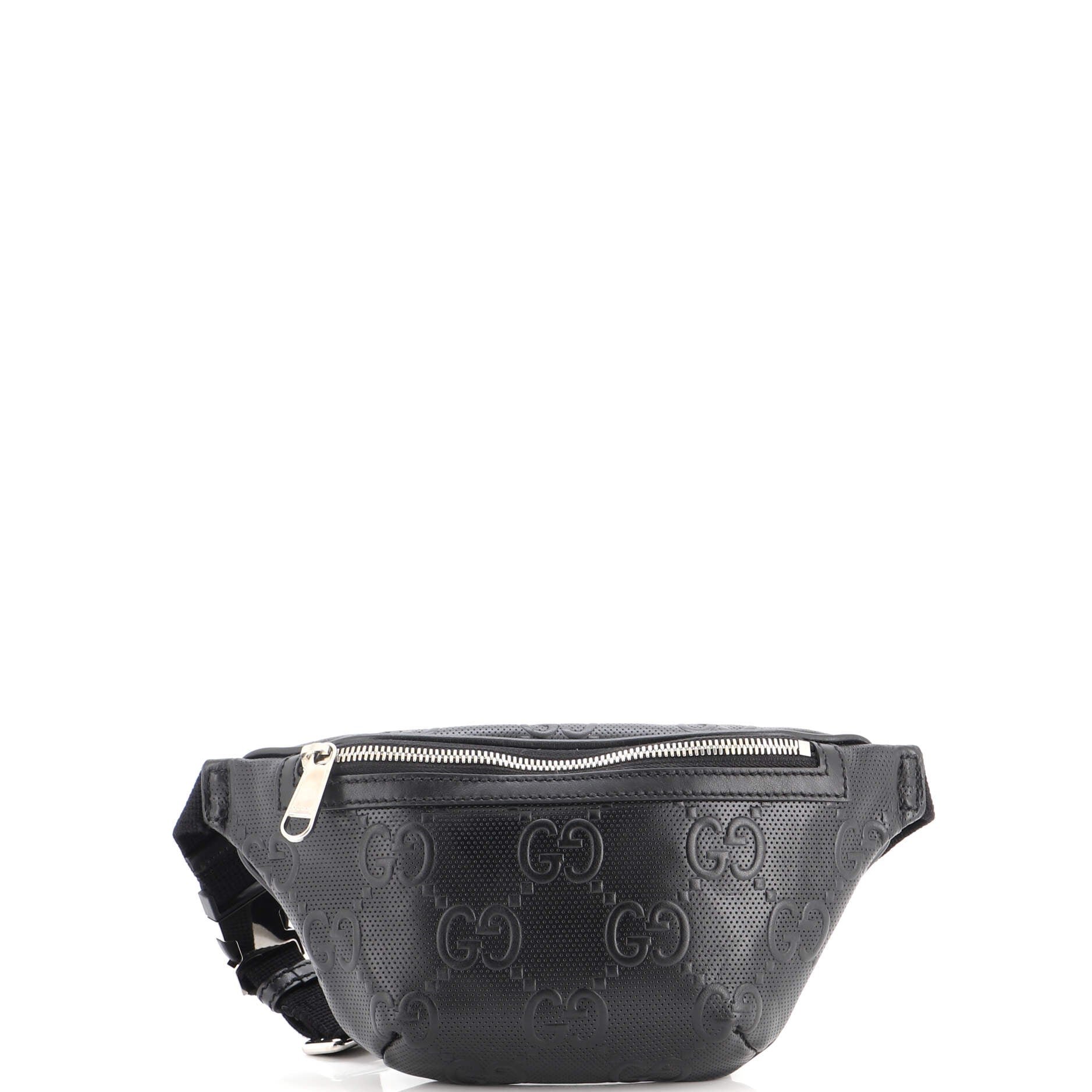 Belt Bag GG Embossed Perforated Leather Small