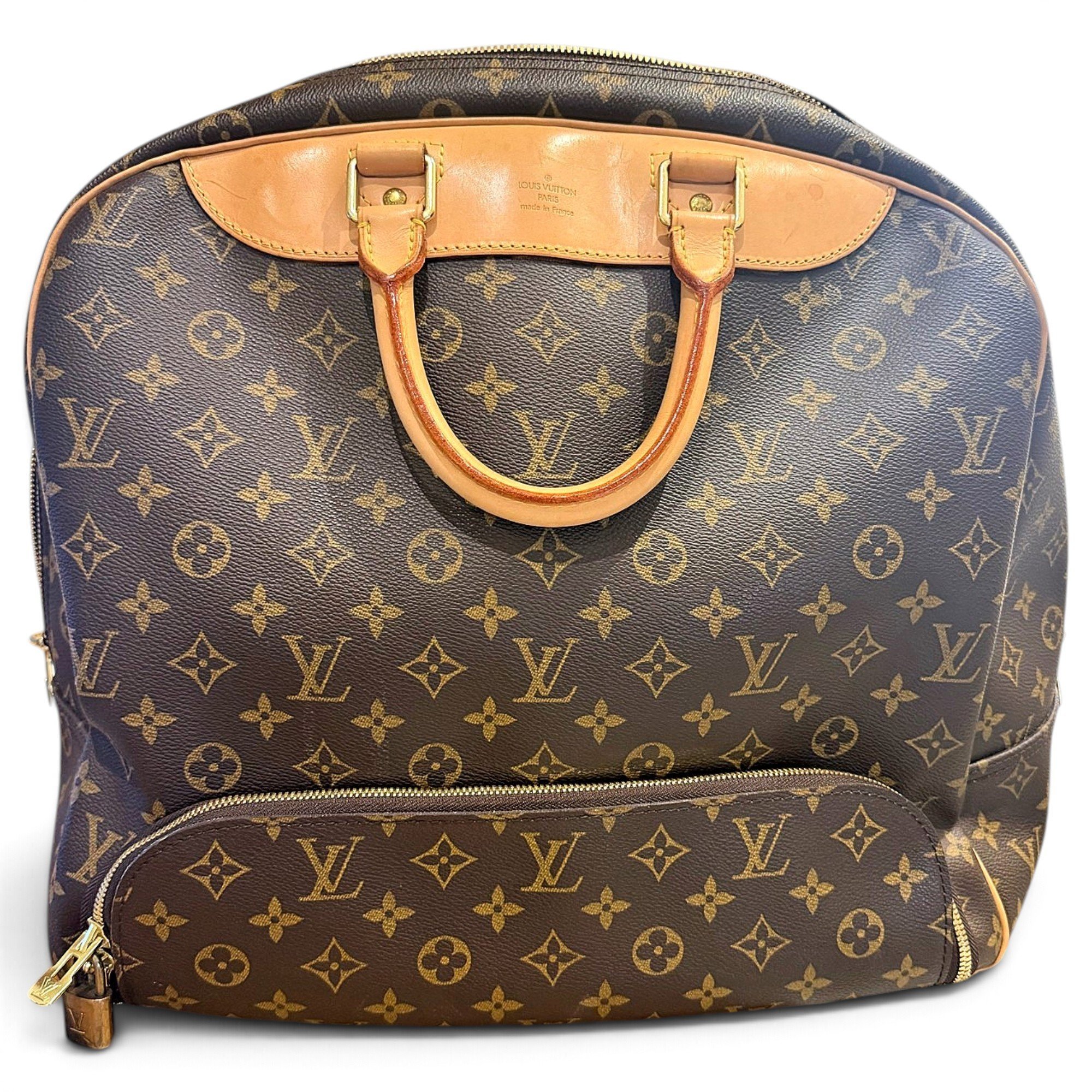 Sac souple leather 48h bag