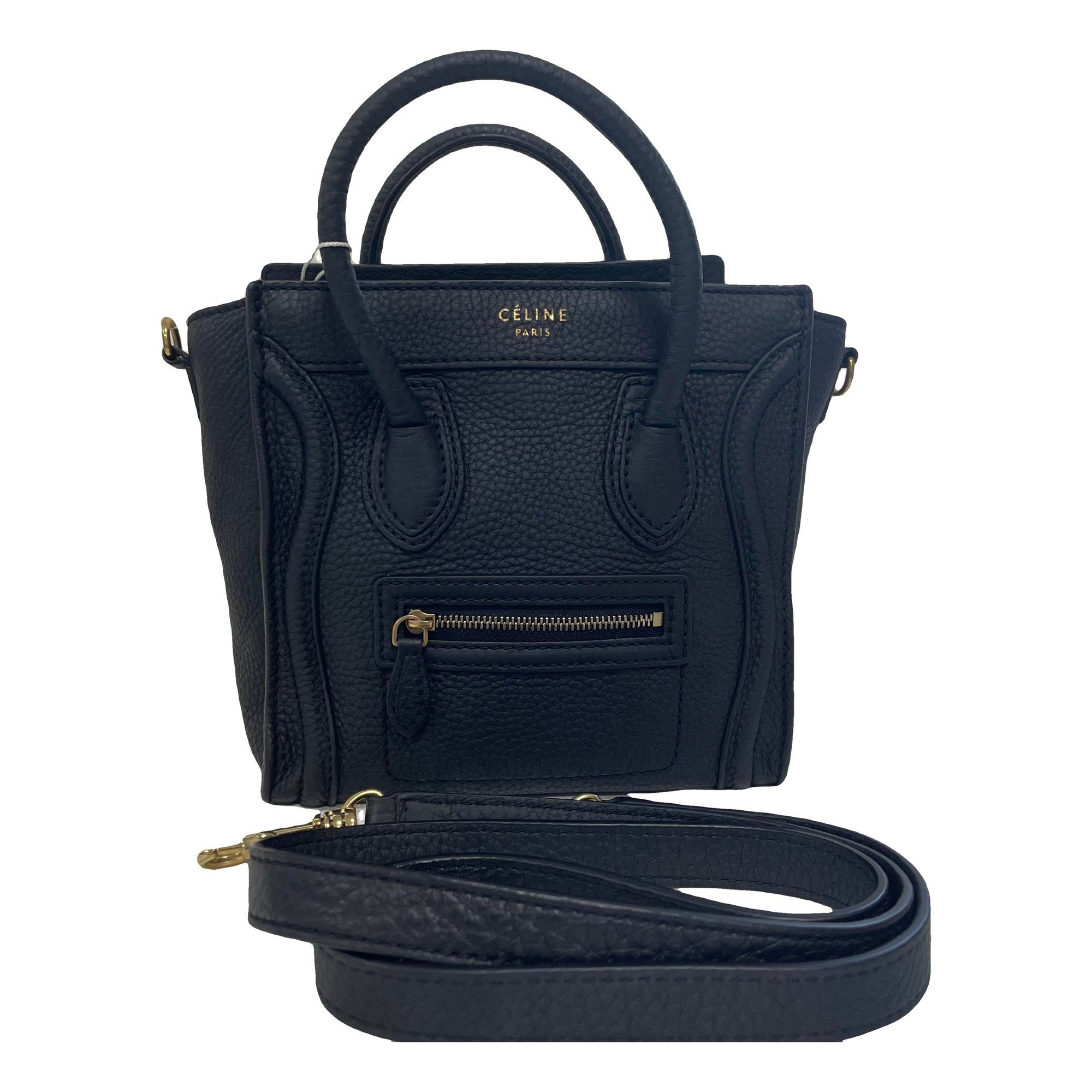 Nano Luggage leather handbag
