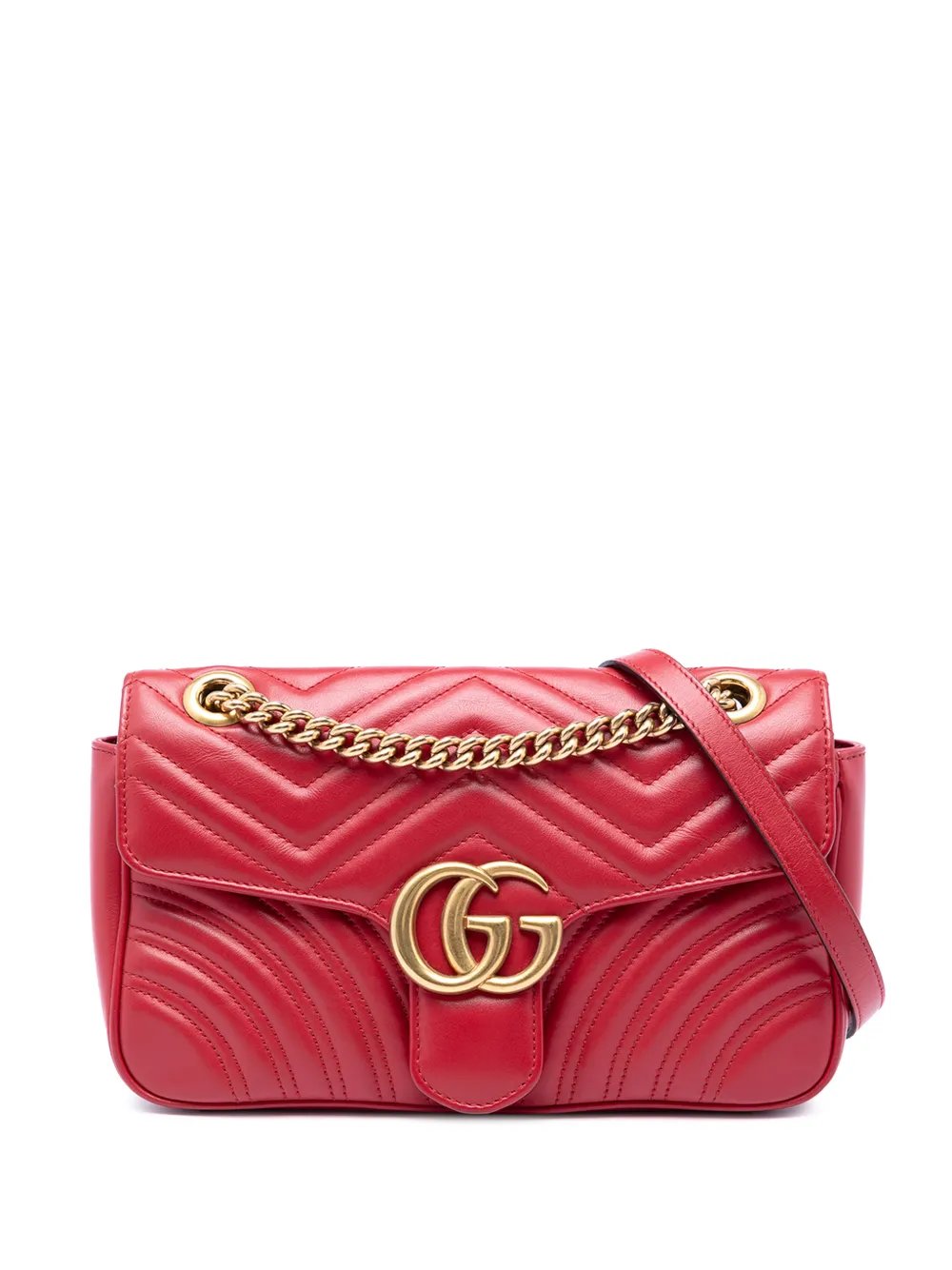 2016-2026 Medium GG Marmont Matelasse Calfskin shoulder bag
