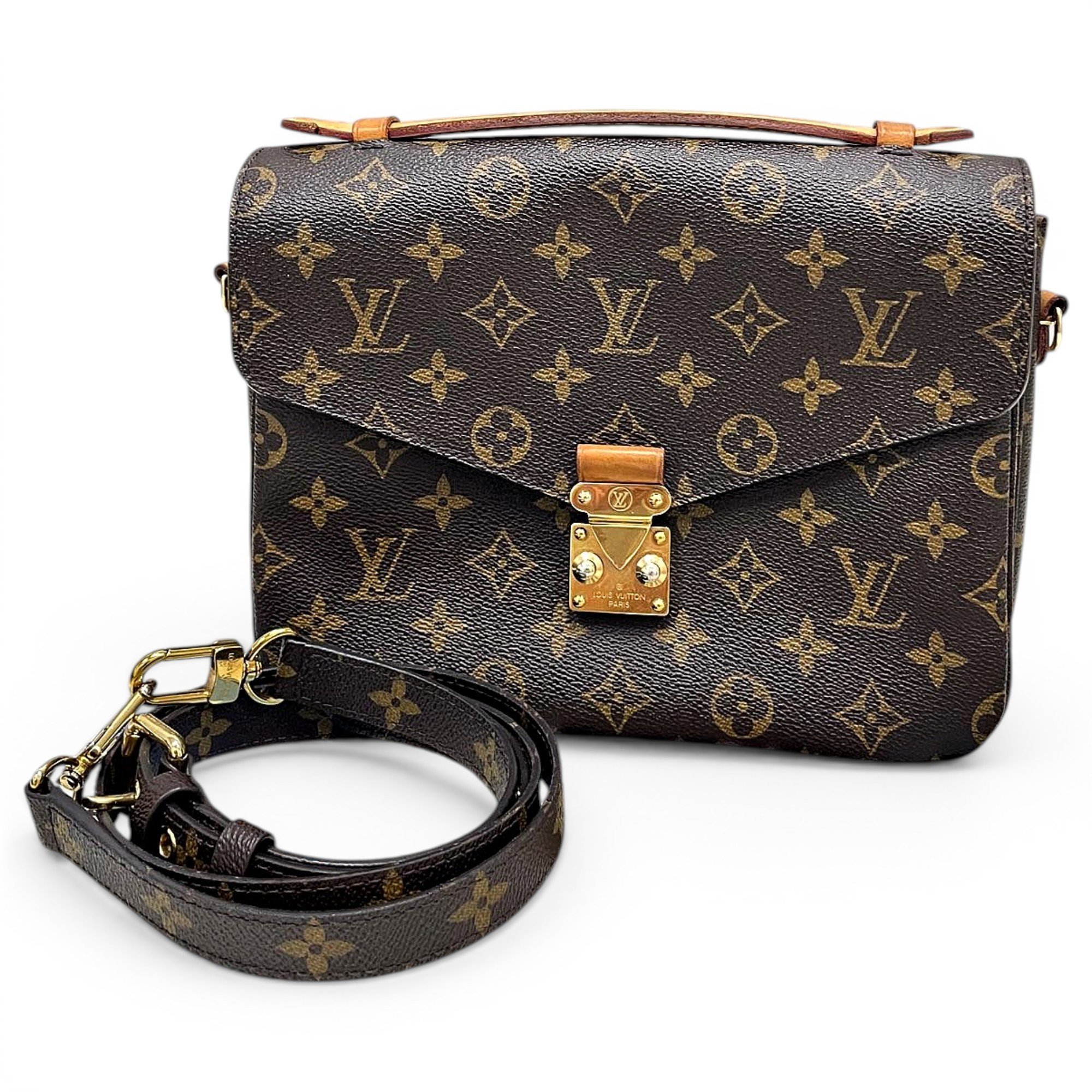 Metis leather crossbody bag