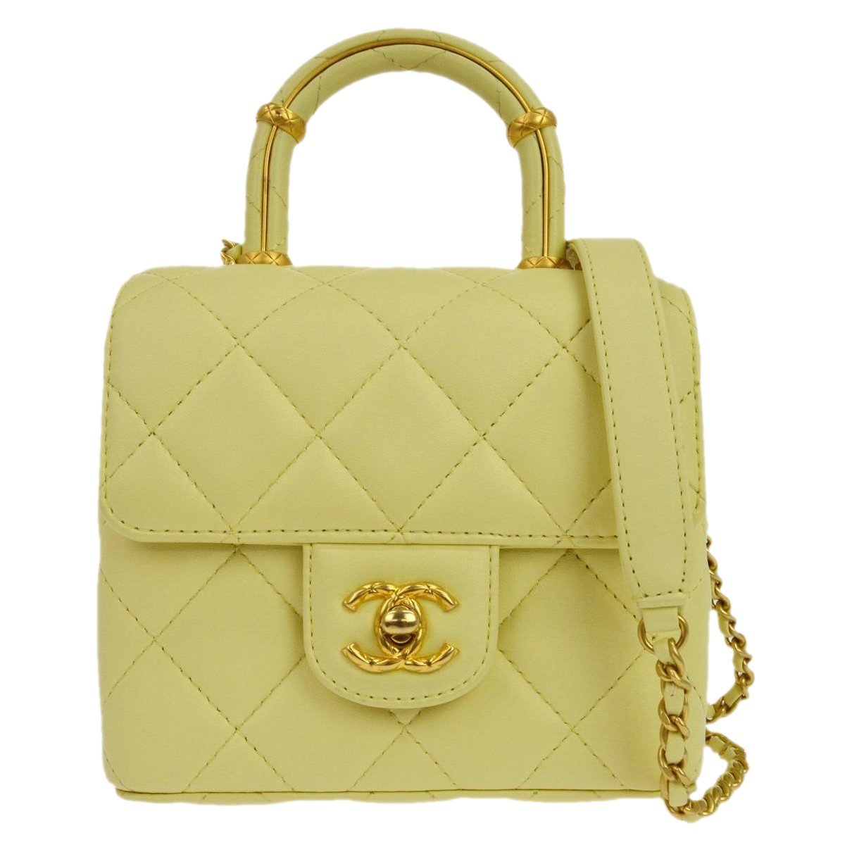 Coco Handle leather handbag