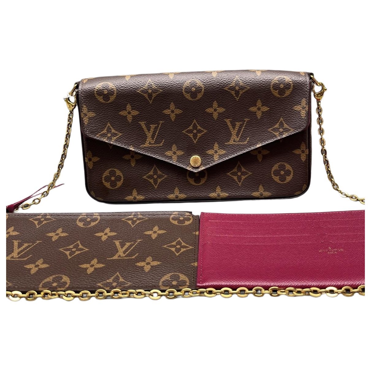 Félicie leather handbag