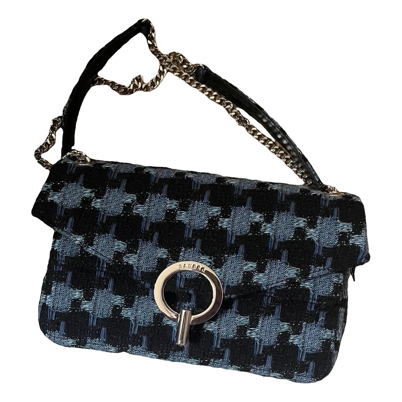 Sandro Yza tweed handbag