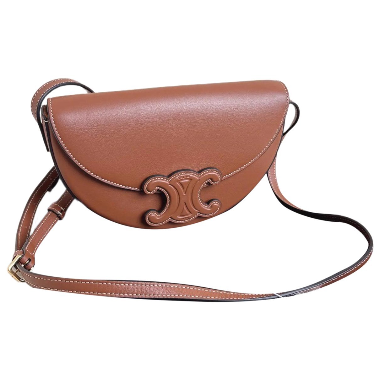 Leather crossbody bag