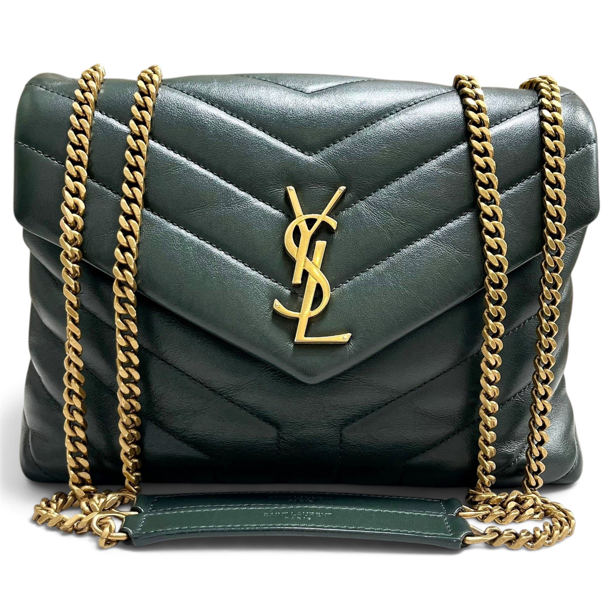 Loulou leather handbag