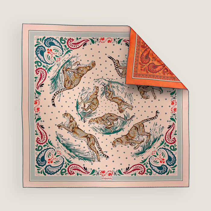 Guepards Bandana Double Face Scarf 90