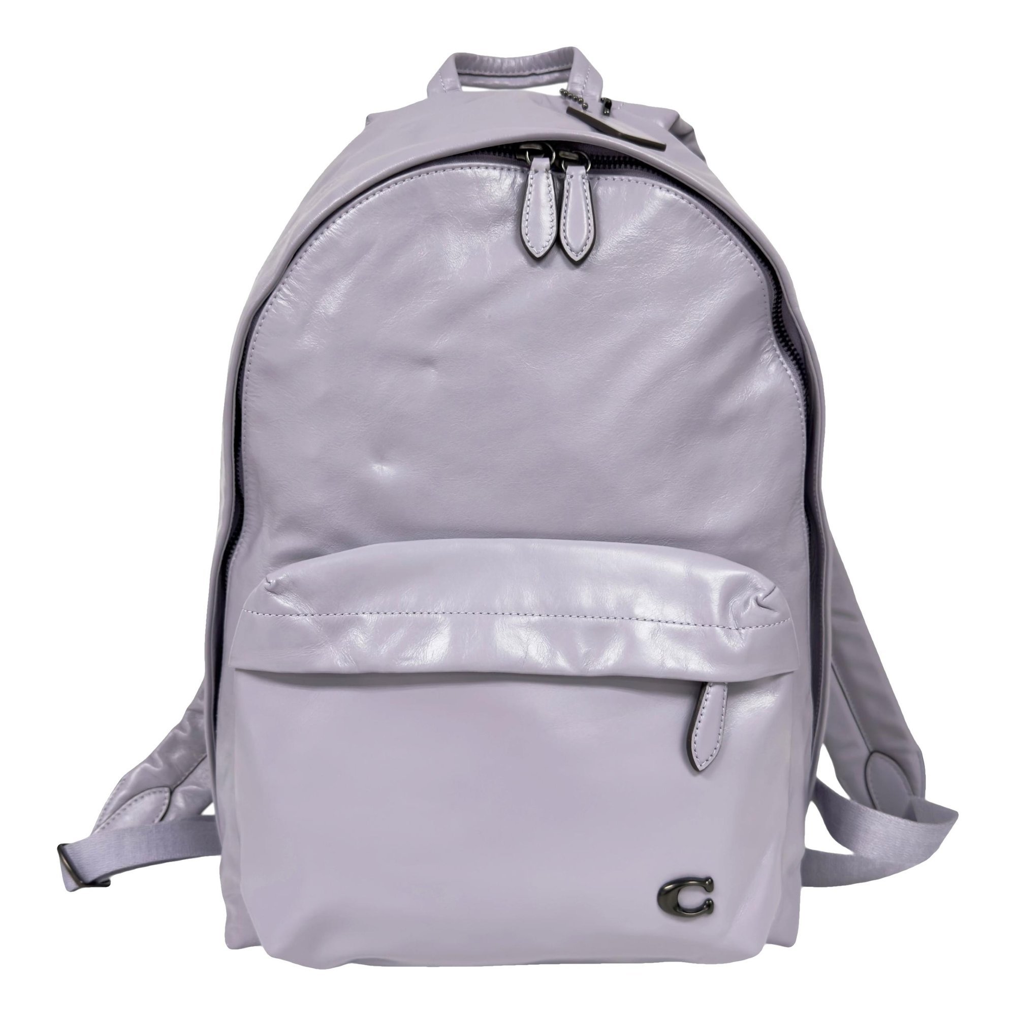 Leather backpack
