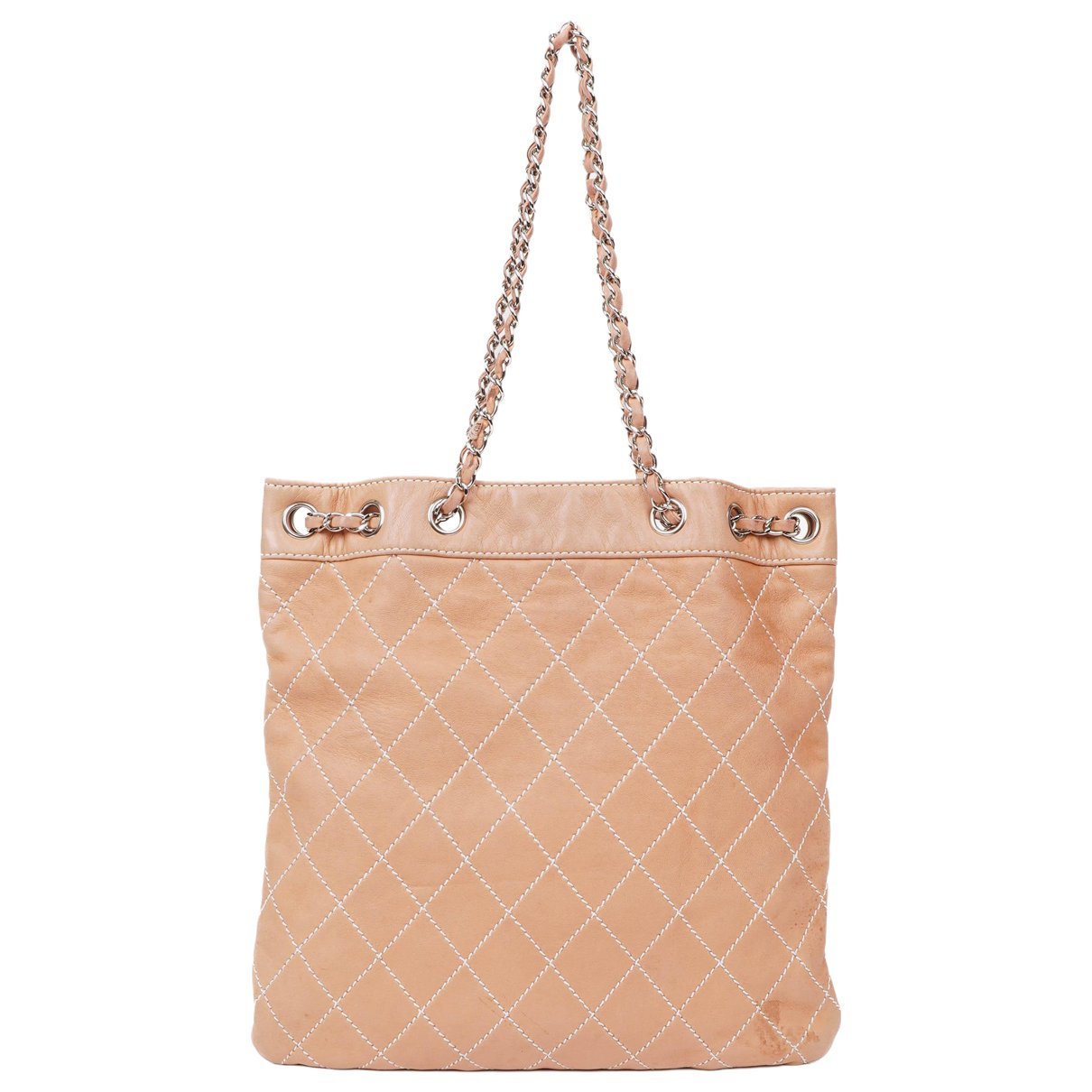 Petite Shopping Tote leather handbag
