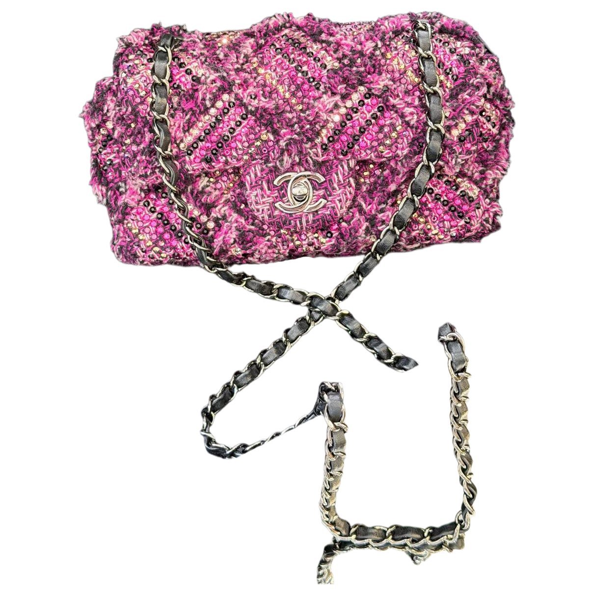Timeless/Classique tweed crossbody bag