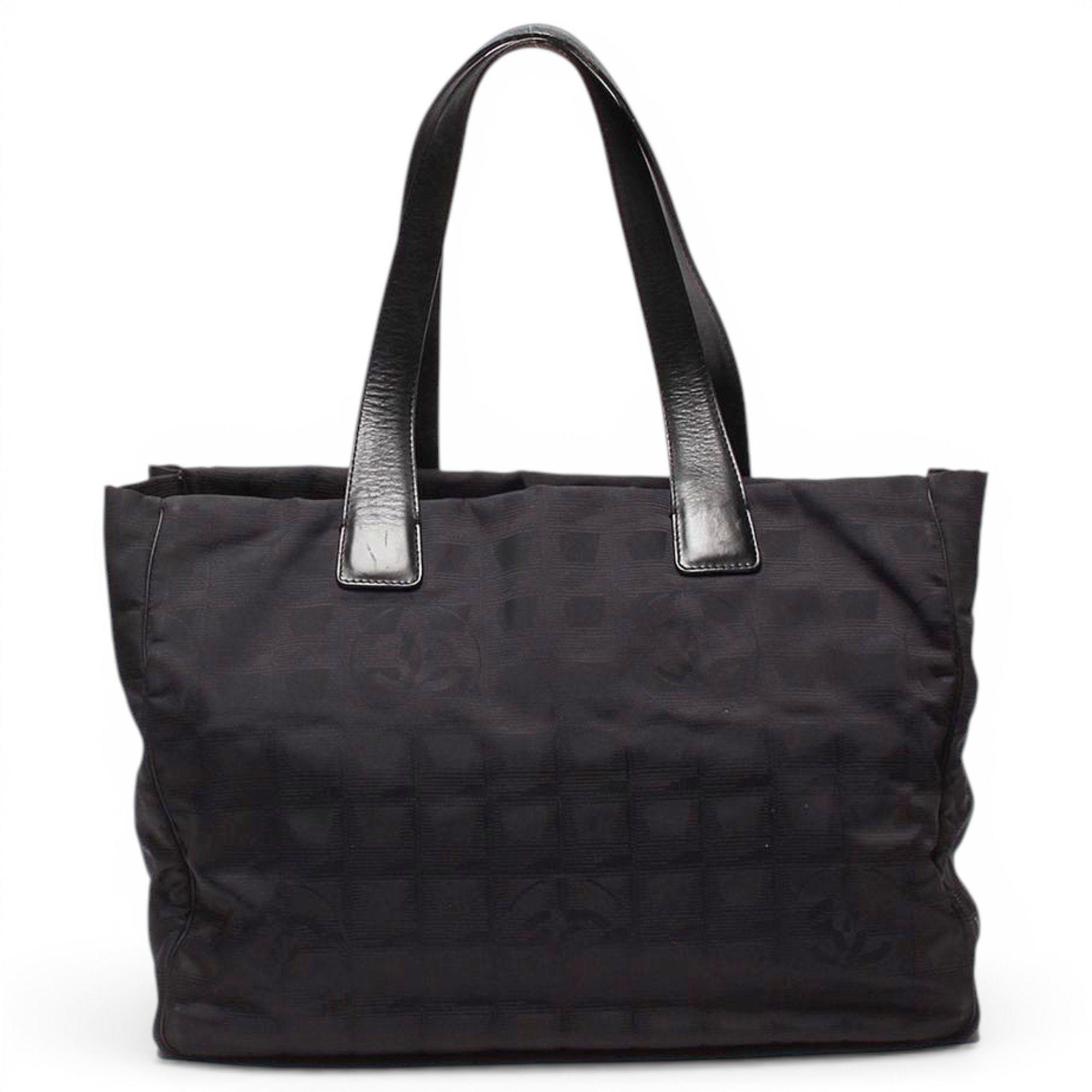 Leather tote