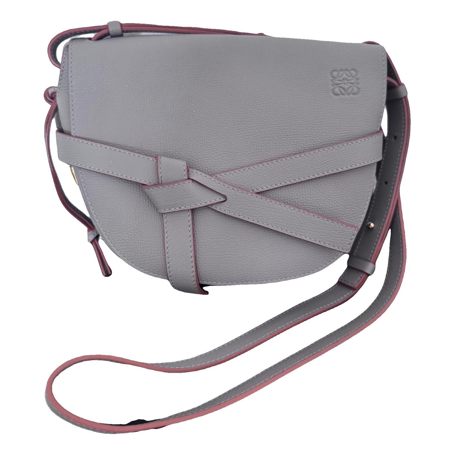 Gate leather crossbody bag